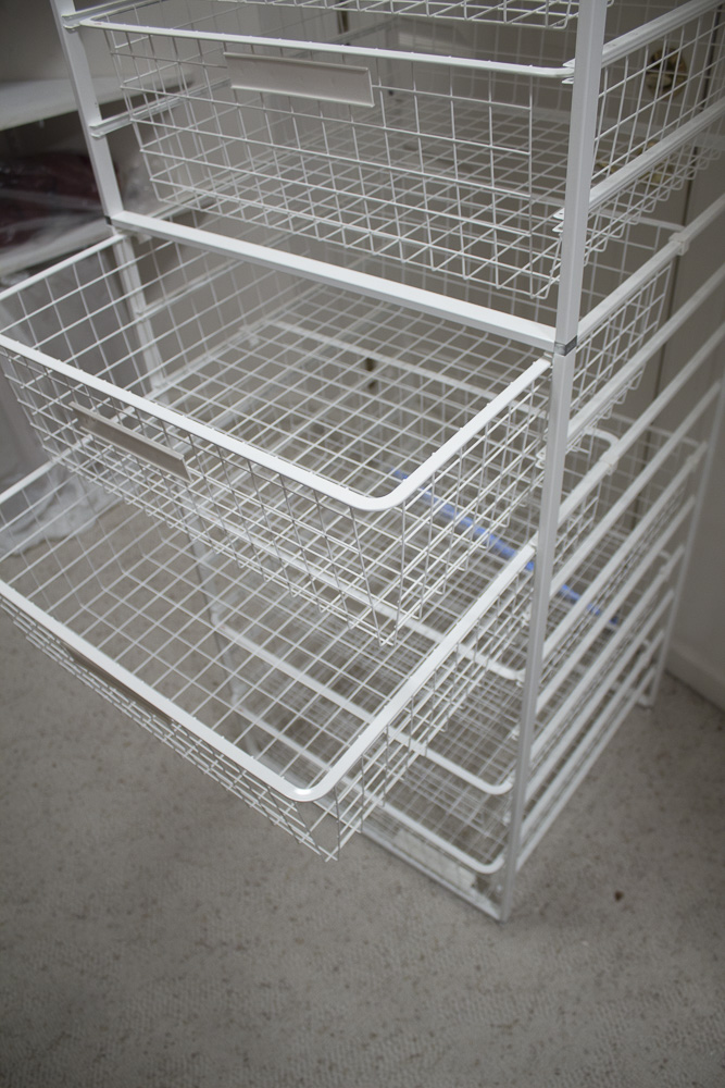 Elfa Storage Basket Towers EBTH