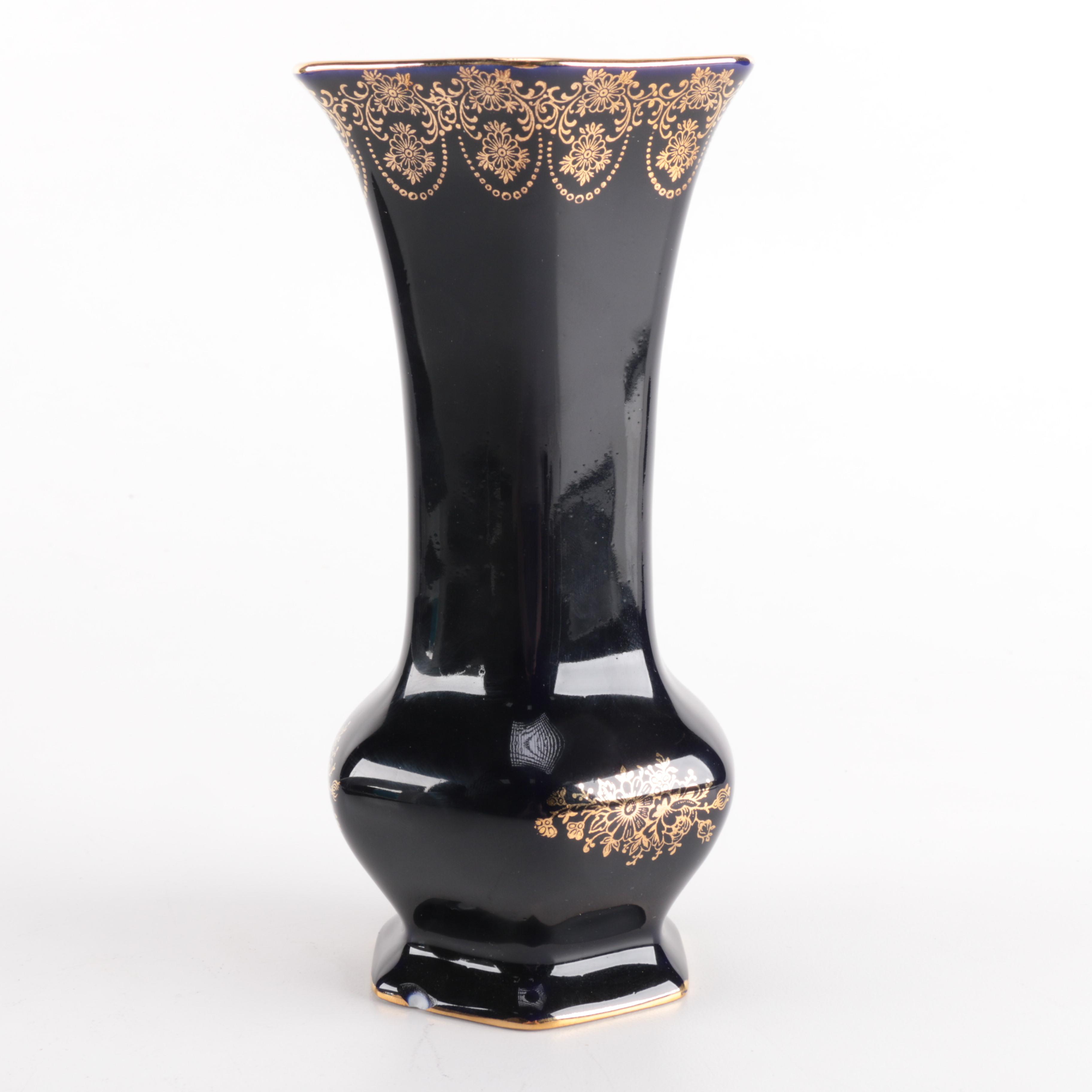 Limoges Castel Vase EBTH