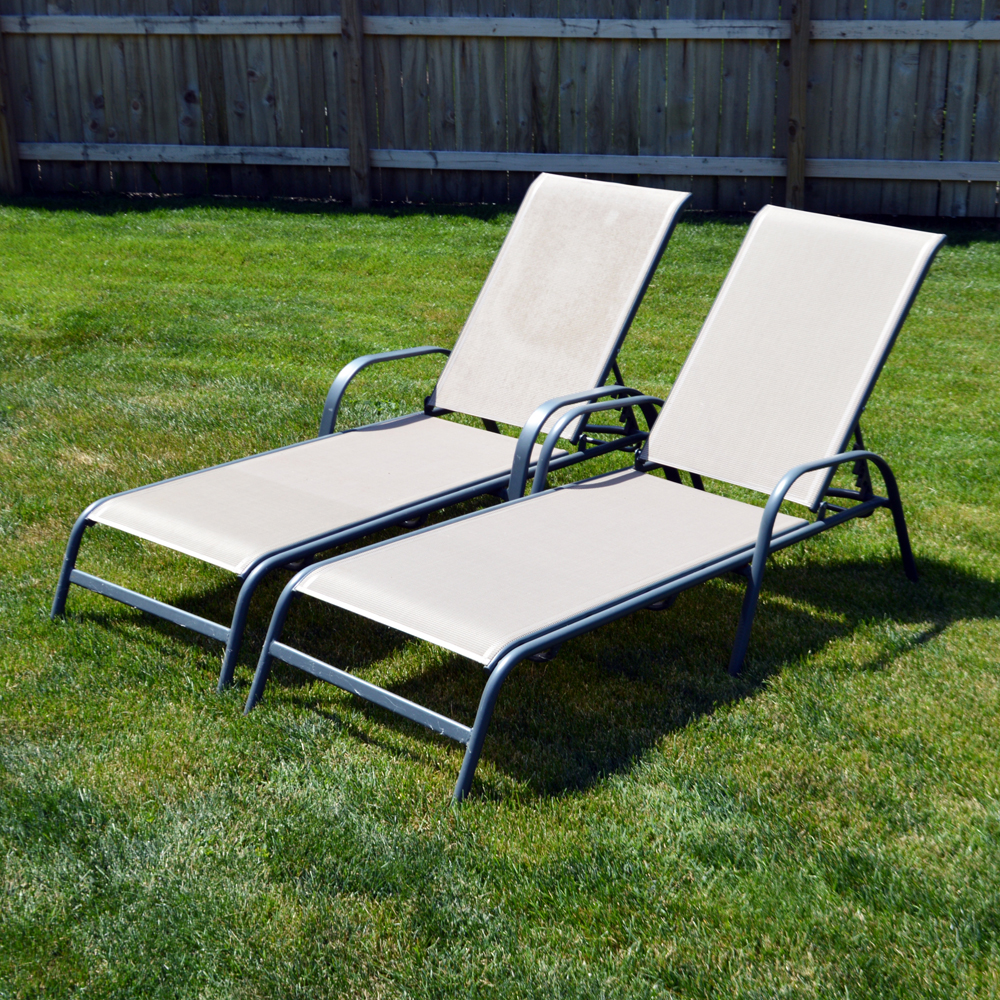 Room Essential Outdoor Chaise Lounges EBTH