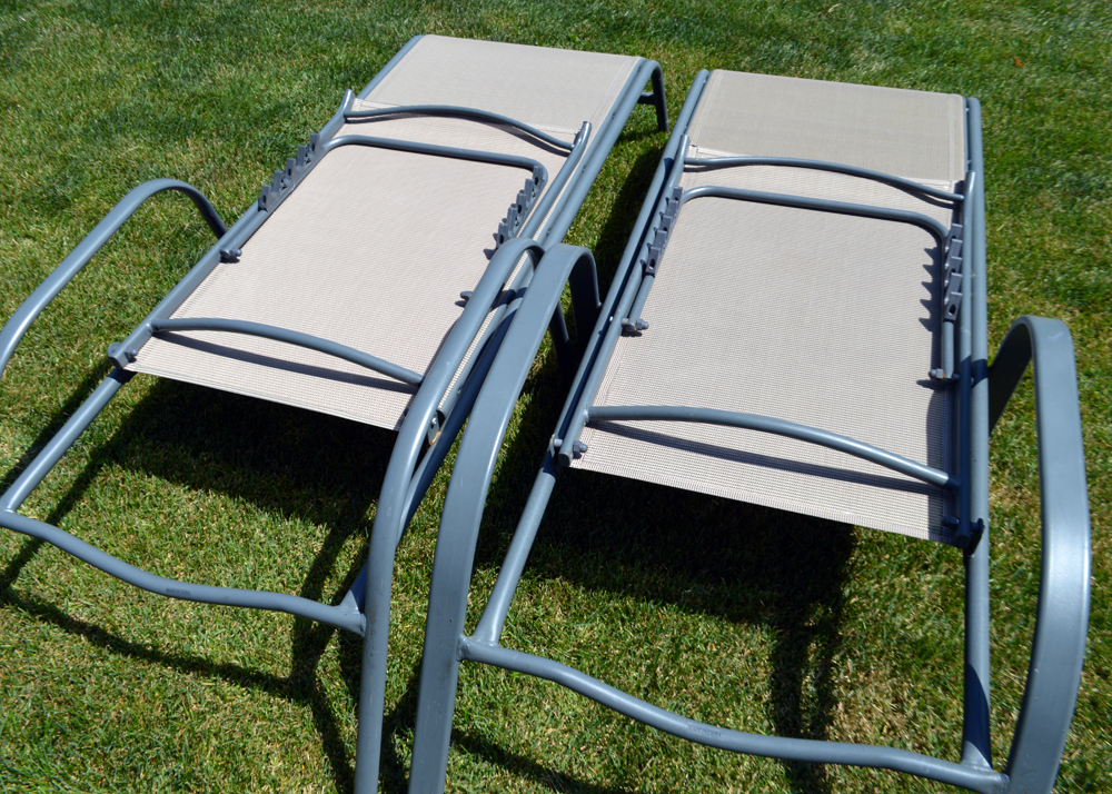 Room Essential Outdoor Chaise Lounges EBTH