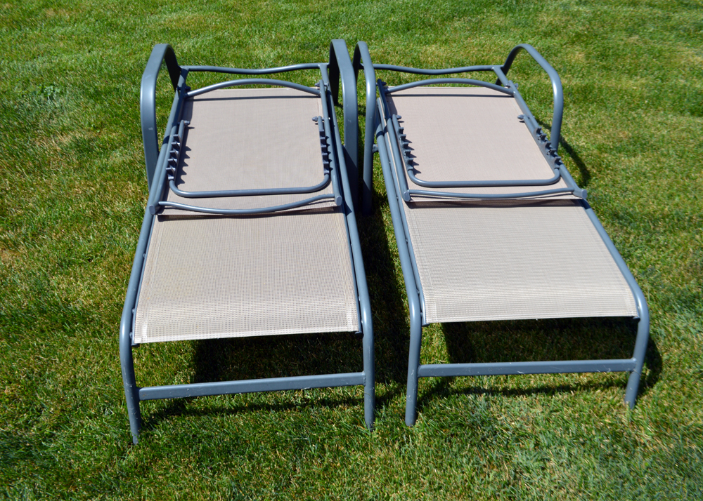 Room Essential Outdoor Chaise Lounges EBTH