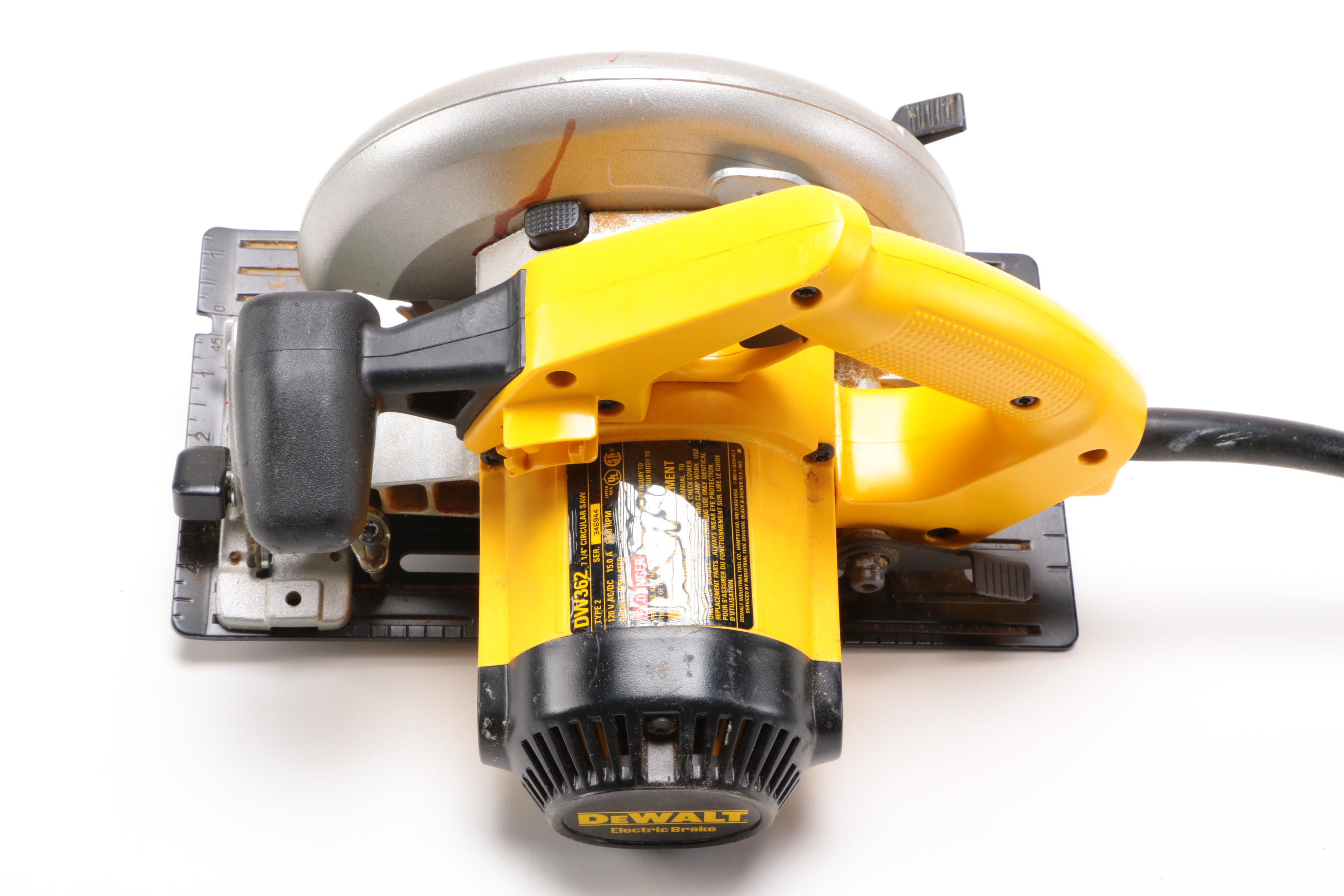 DeWalt Drill and Circular Saw EBTH