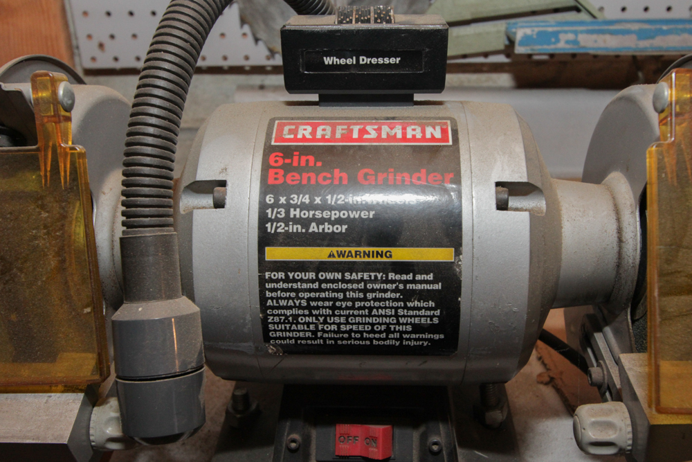 Craftsman Bench Grinder | EBTH craftsman wiring tools 
