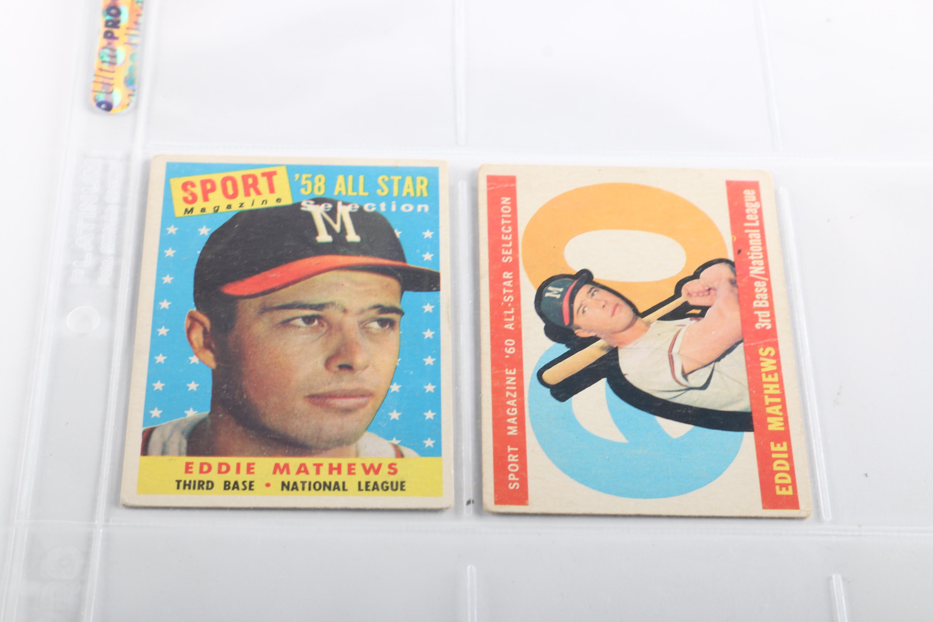 Eddie Mathews Baseball Cards