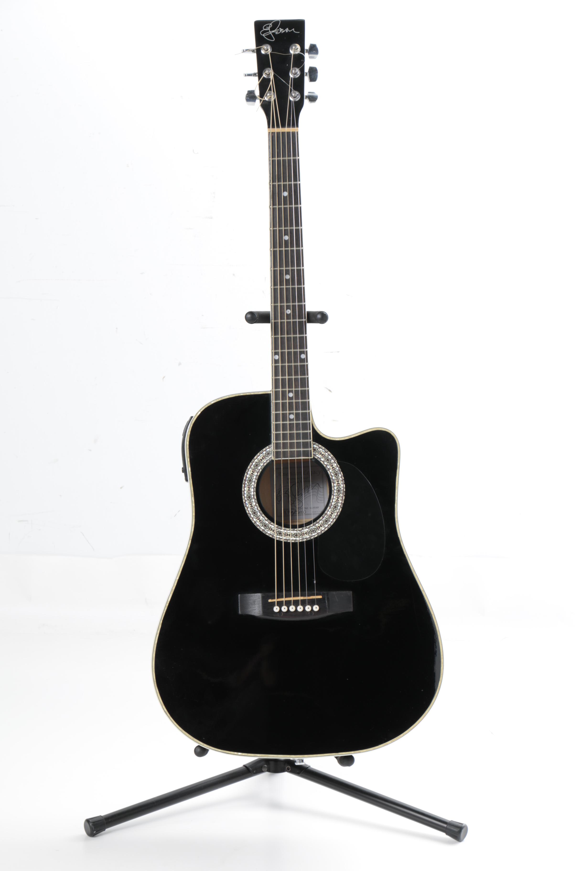 Esteban American Legacy "Midnight Steel" Limited Edition Acoustic