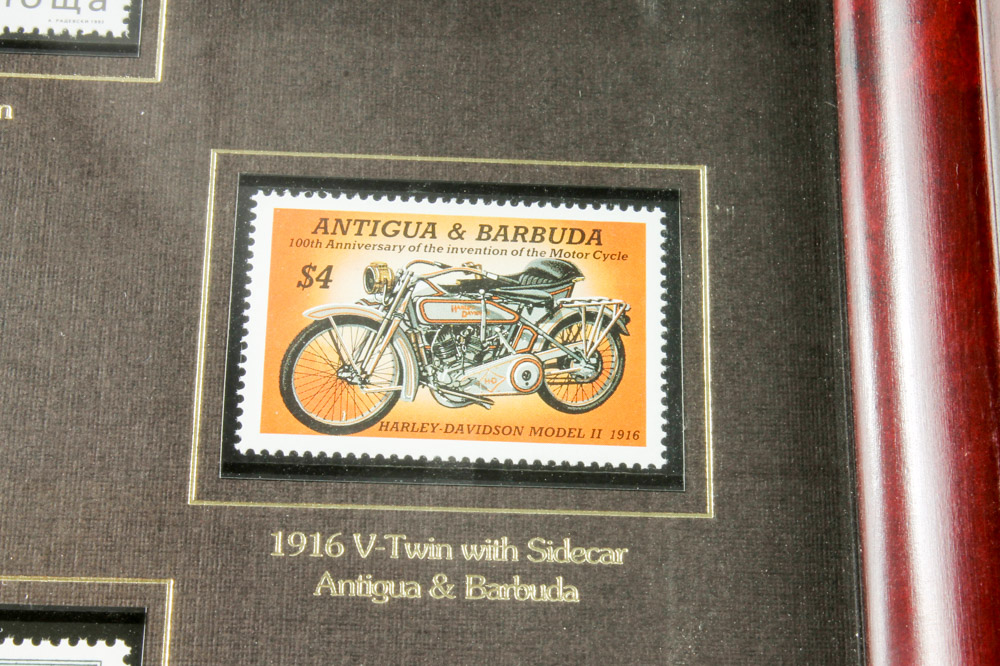 T-shirt Harley Davidson 100th Postage Stamp - Taille XL - Occasion Très Bon état
