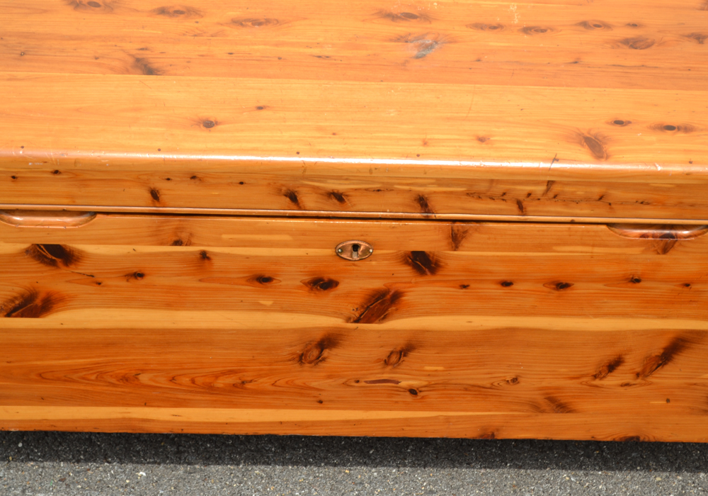 Vintage Red Cedar Chest by Seaburg EBTH