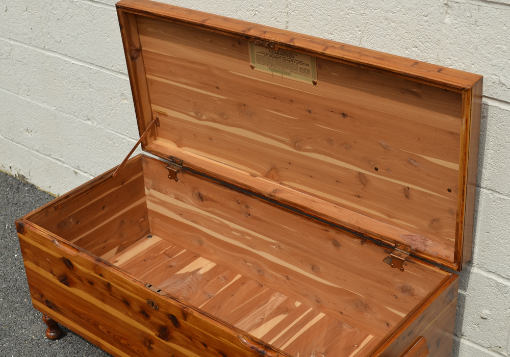 Vintage Red Cedar Chest by Seaburg EBTH