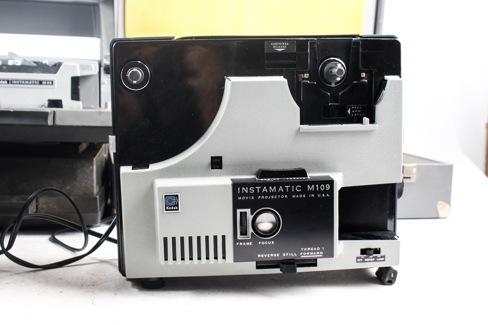 Vintage Kodak Instamatic Projectors with Kodak Ektagraphic Visualmaker