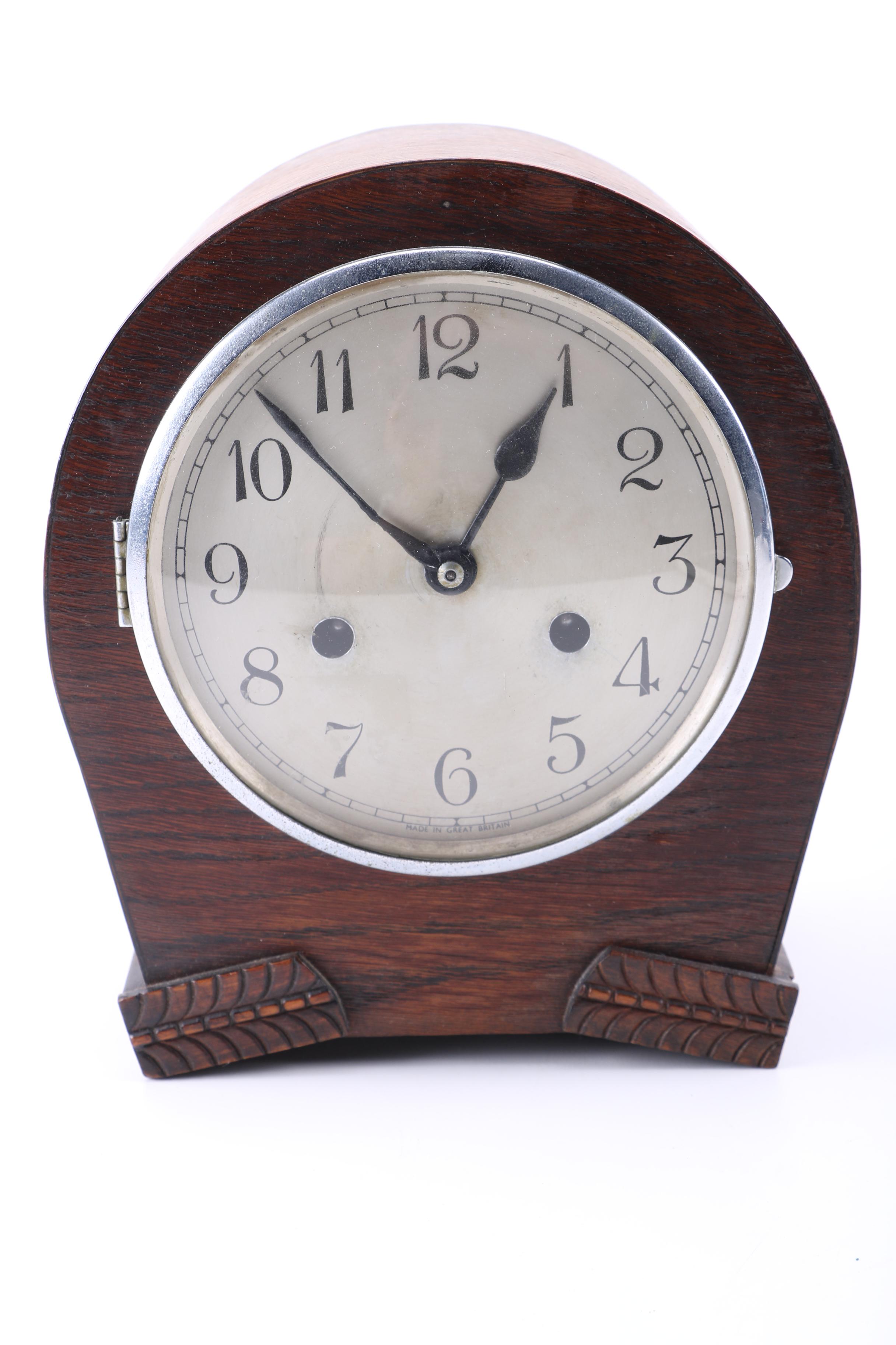 Vintage Mantel Clock With Haller Foreign Movement EBTH