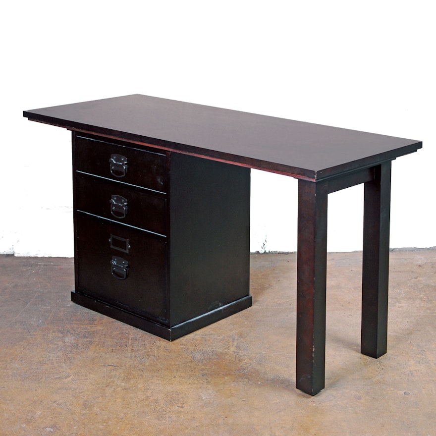 Bedford Desk With Filing Cabinet By Pottery Barn Ebth