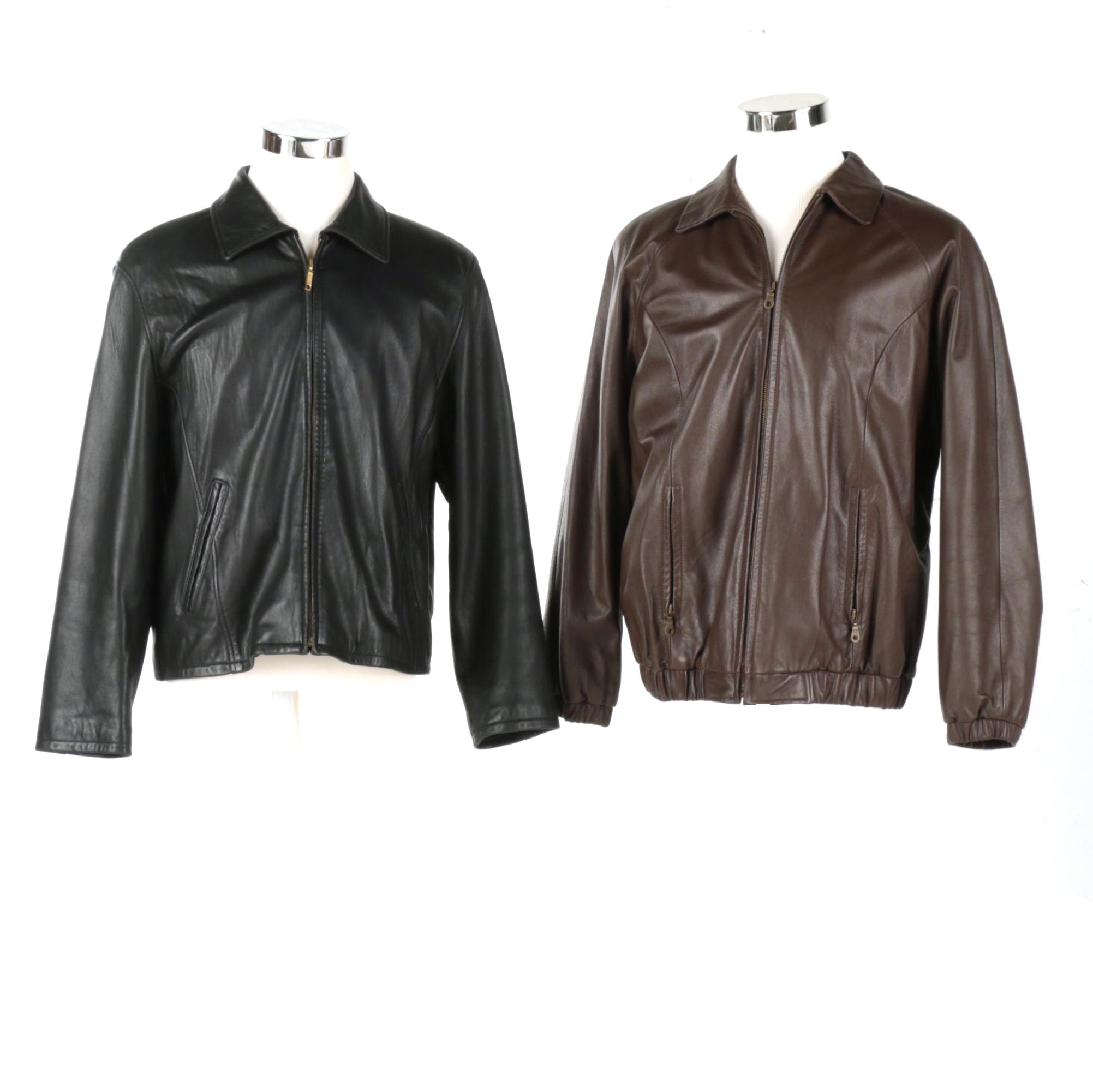preston and york leather jacket