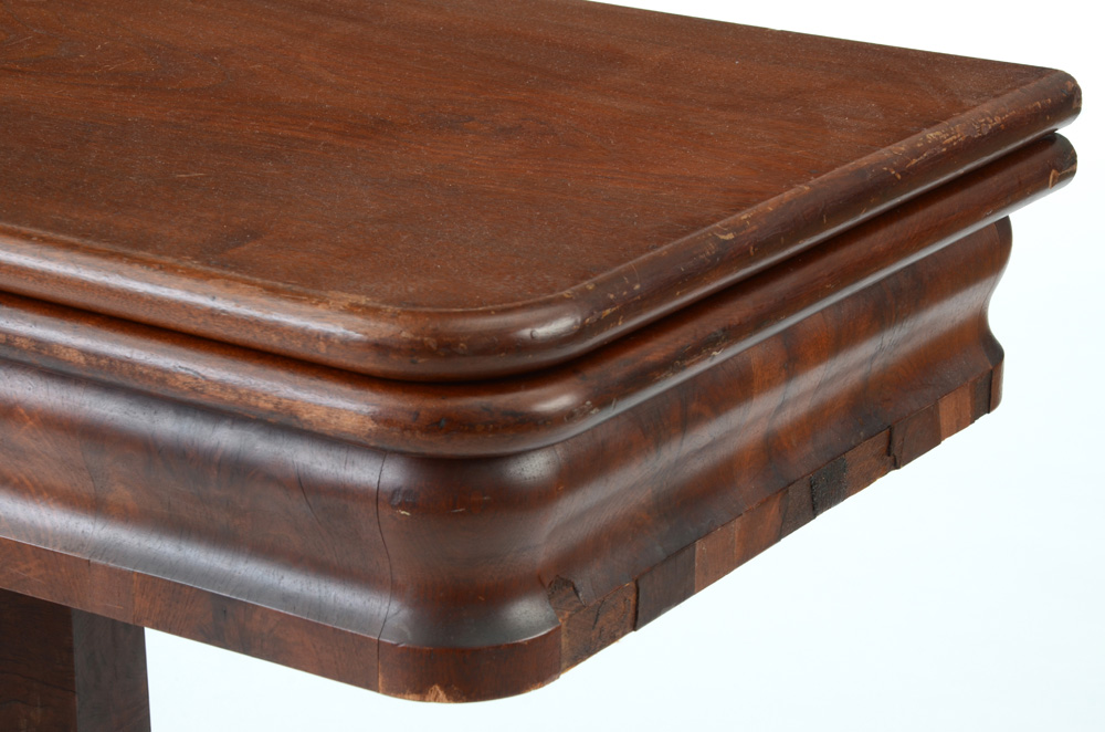 Antique Empire Style Mahogany FlipTop Game Table EBTH