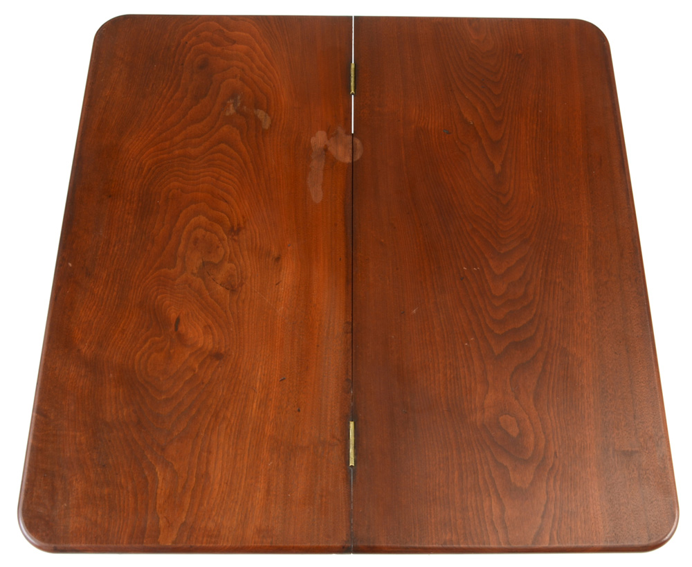 Antique Empire Style Mahogany FlipTop Game Table EBTH