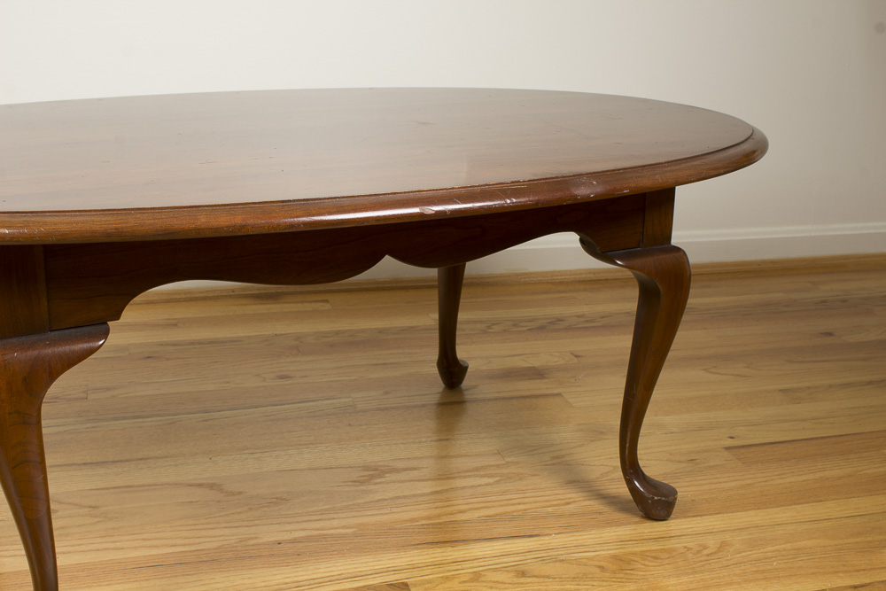 Queen Anne Style Coffee Table by Pennsylvania House EBTH