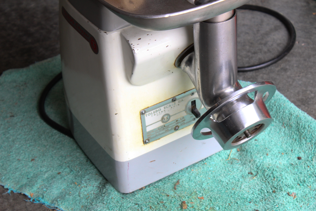 Vintage Toledo Chopper Electric Meat Grinder EBTH