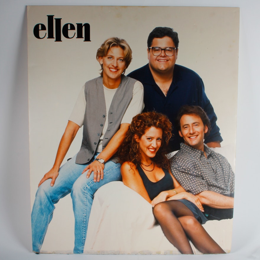 "Ellen"Poster Autographed by Joely Fisher