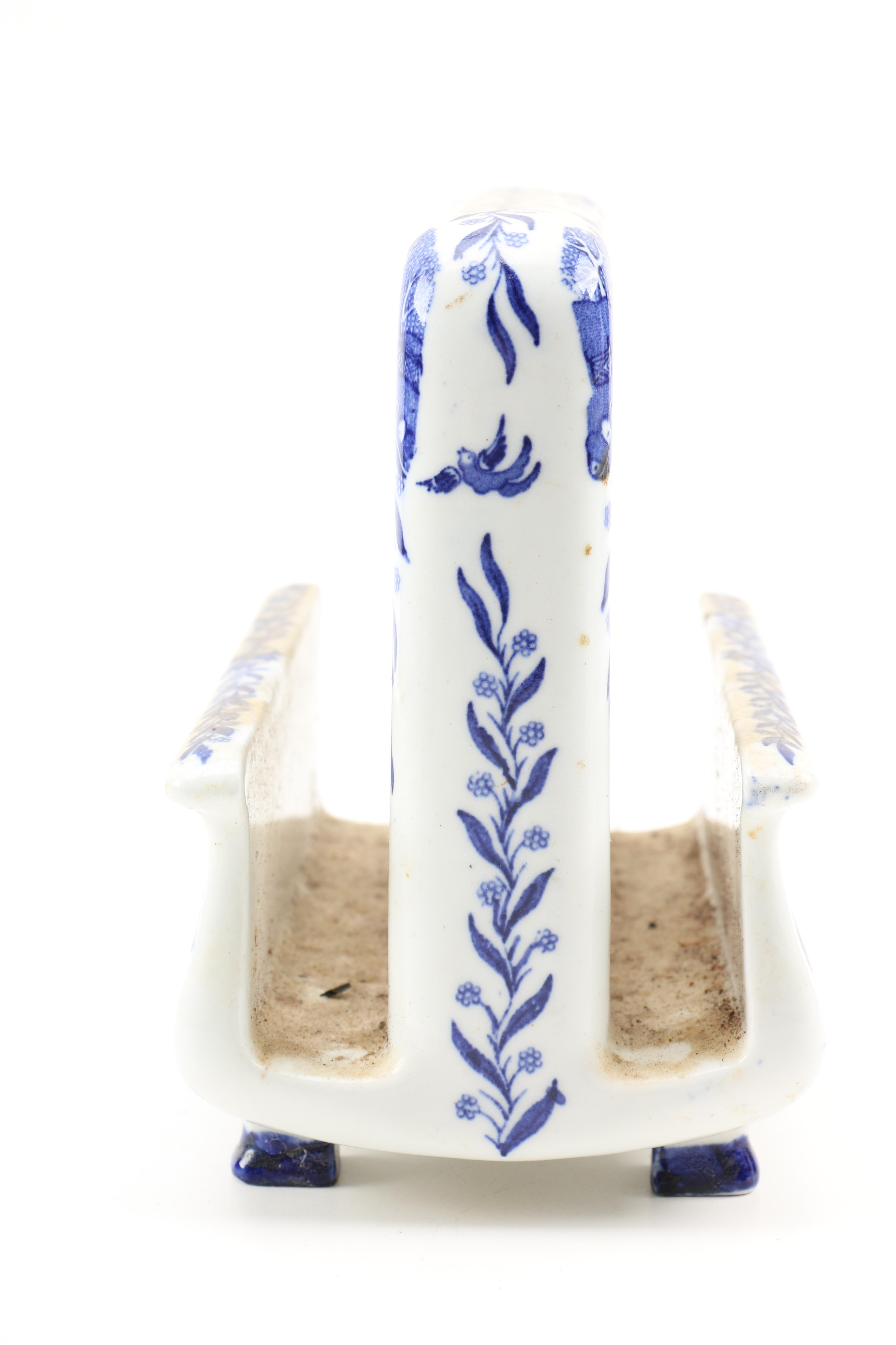 Vintage "Blue Willow" Toastrite Electric Toaster EBTH