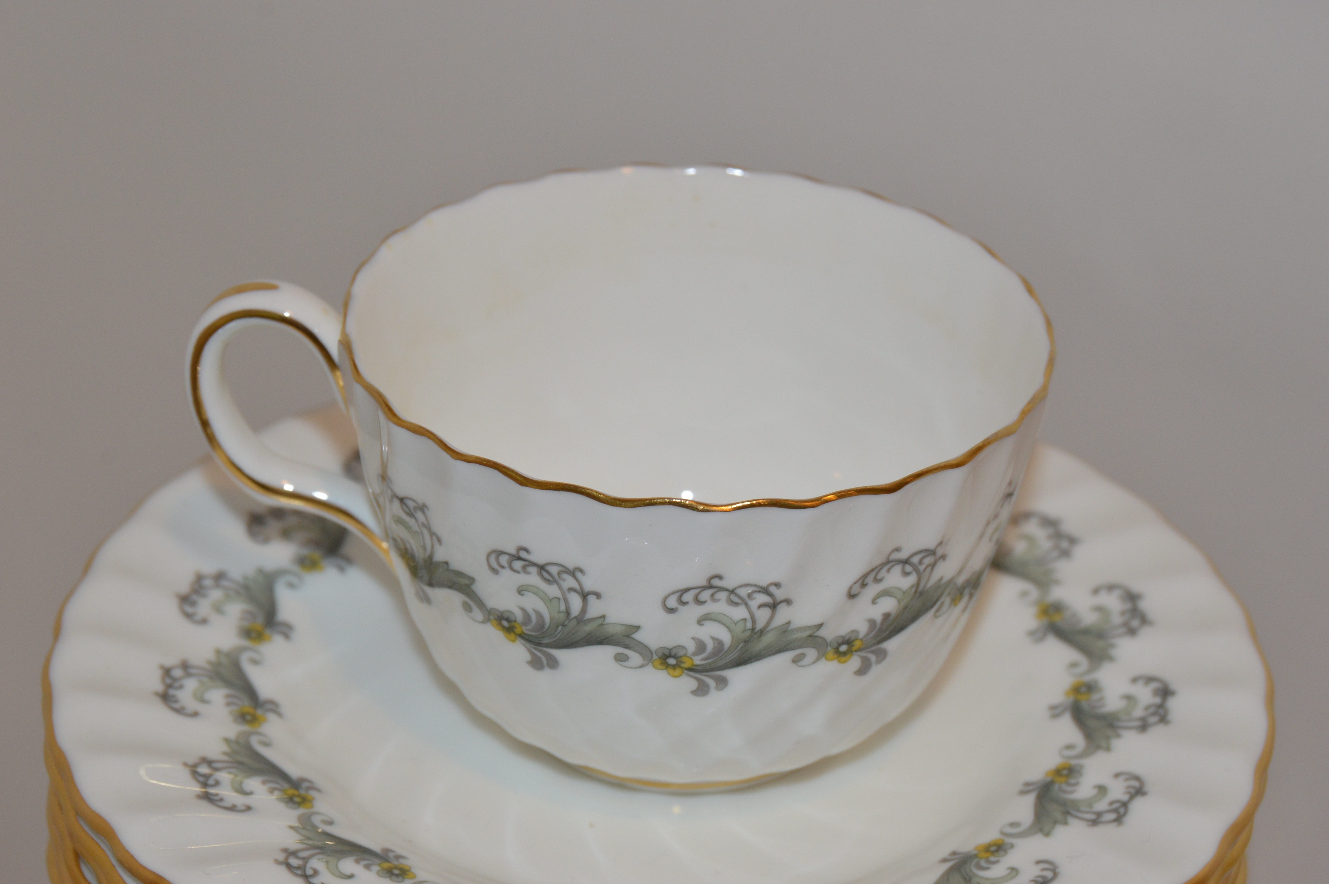 Vintage "Ermine" English Bone China by Minton EBTH