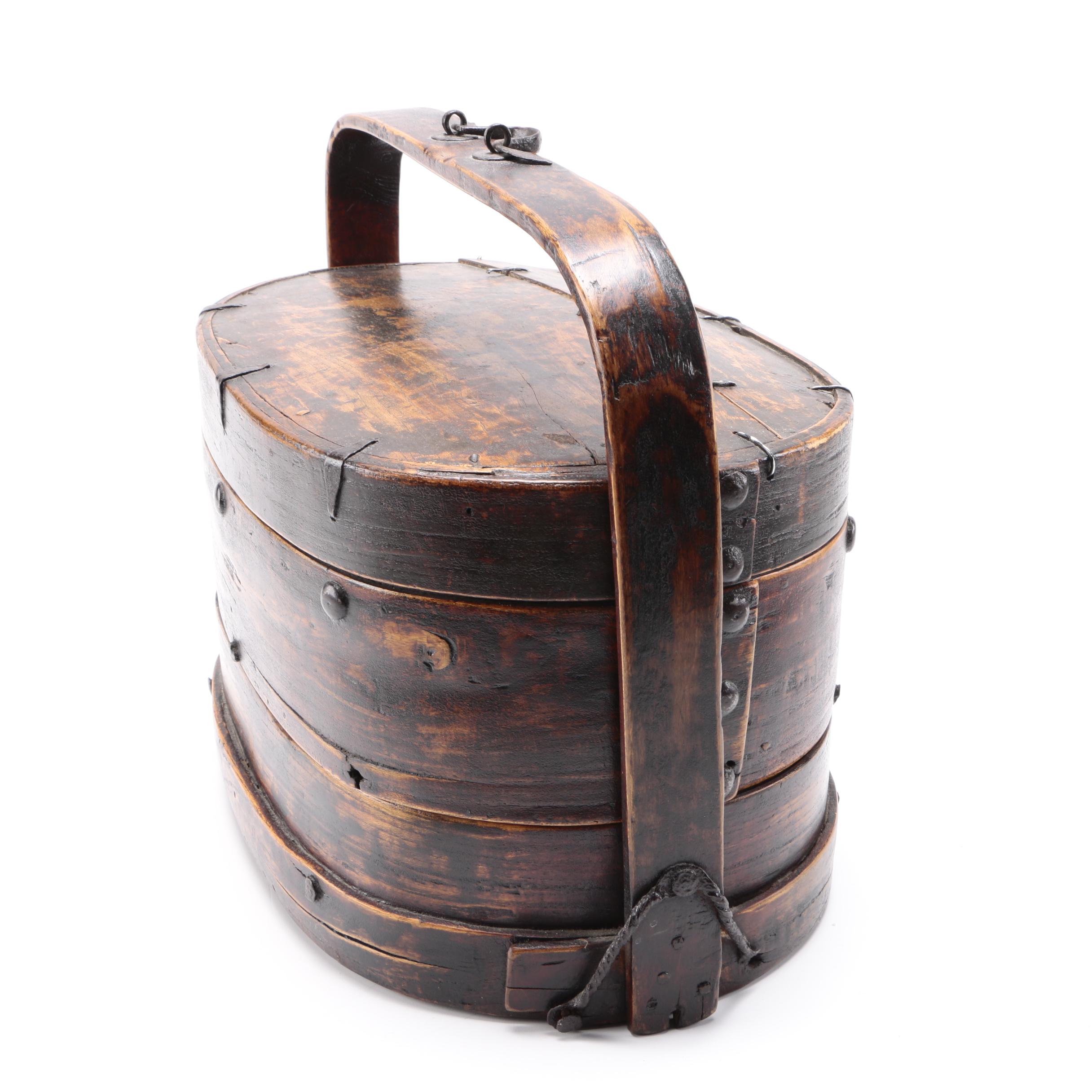 Antique Chinese Food Carrier EBTH
