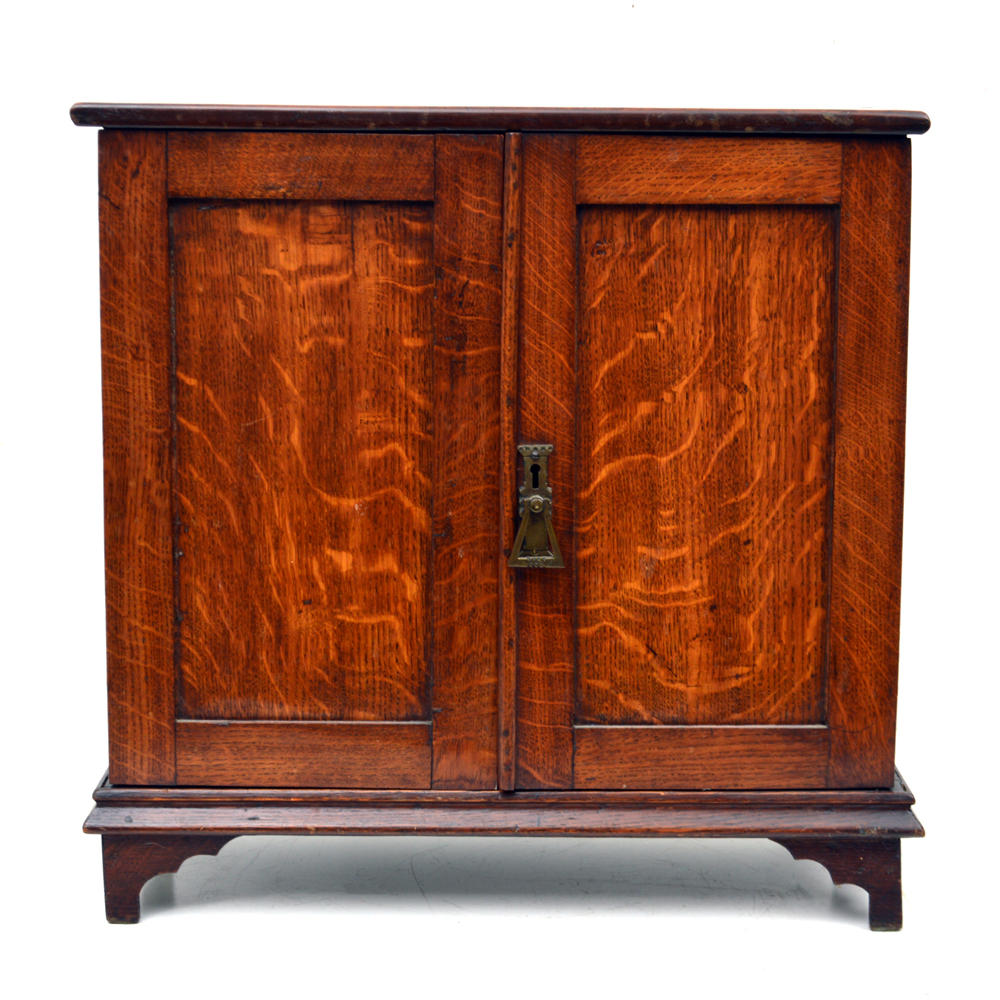 Antique Tiger Oak Apothecary Cabinet Ebth