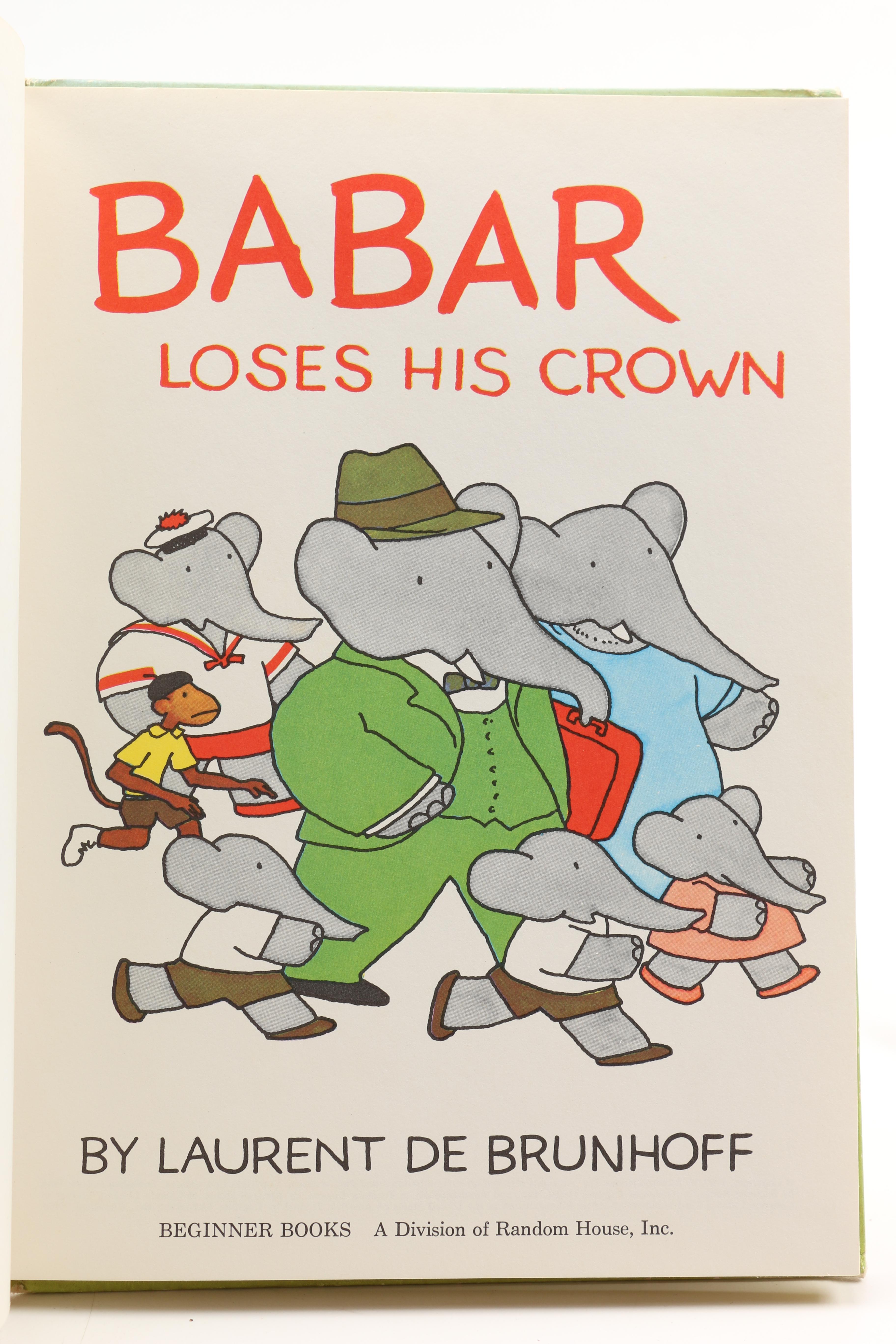Vintage "Babar the Elephant" Children's Books EBTH