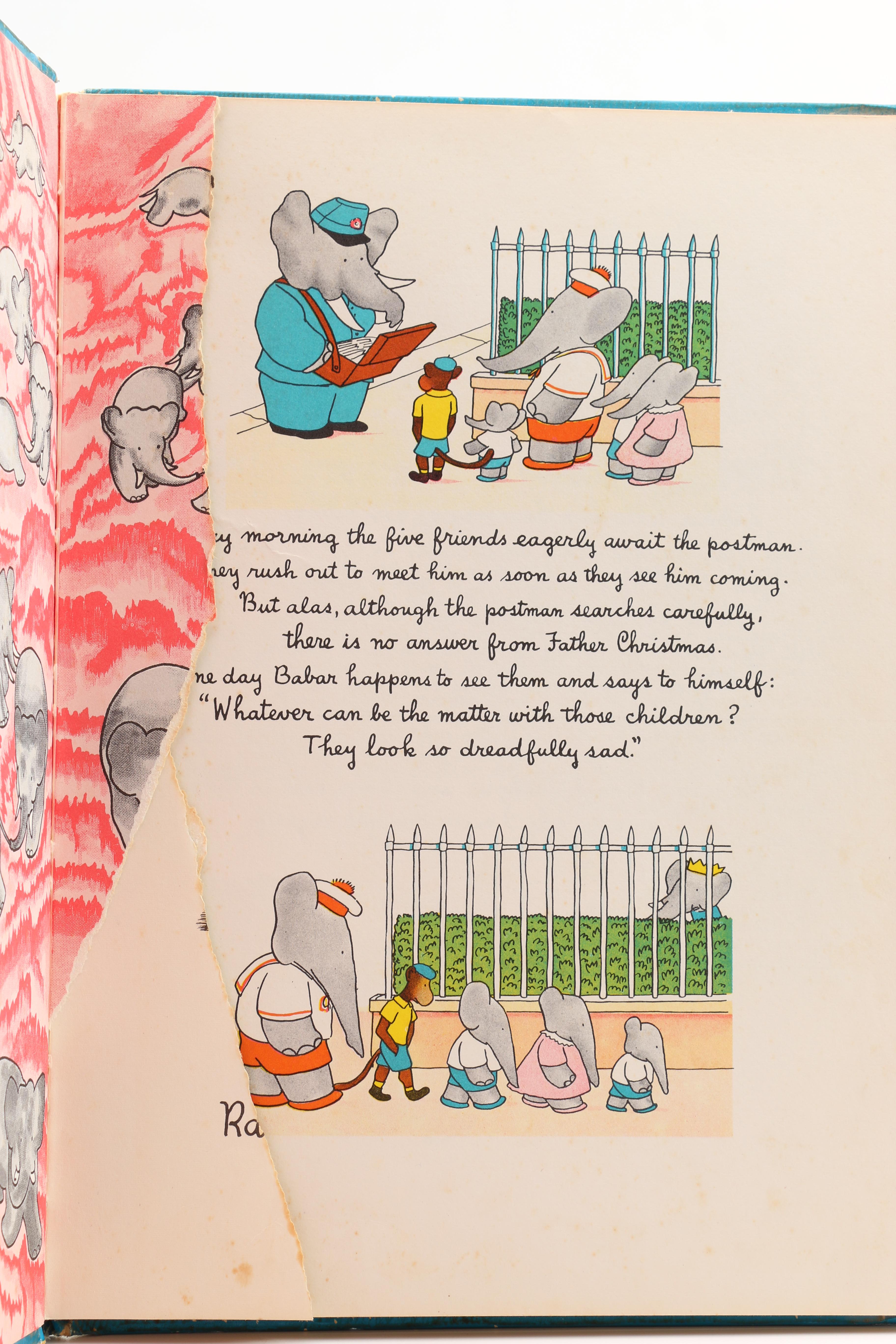 Vintage "Babar the Elephant" Children's Books EBTH