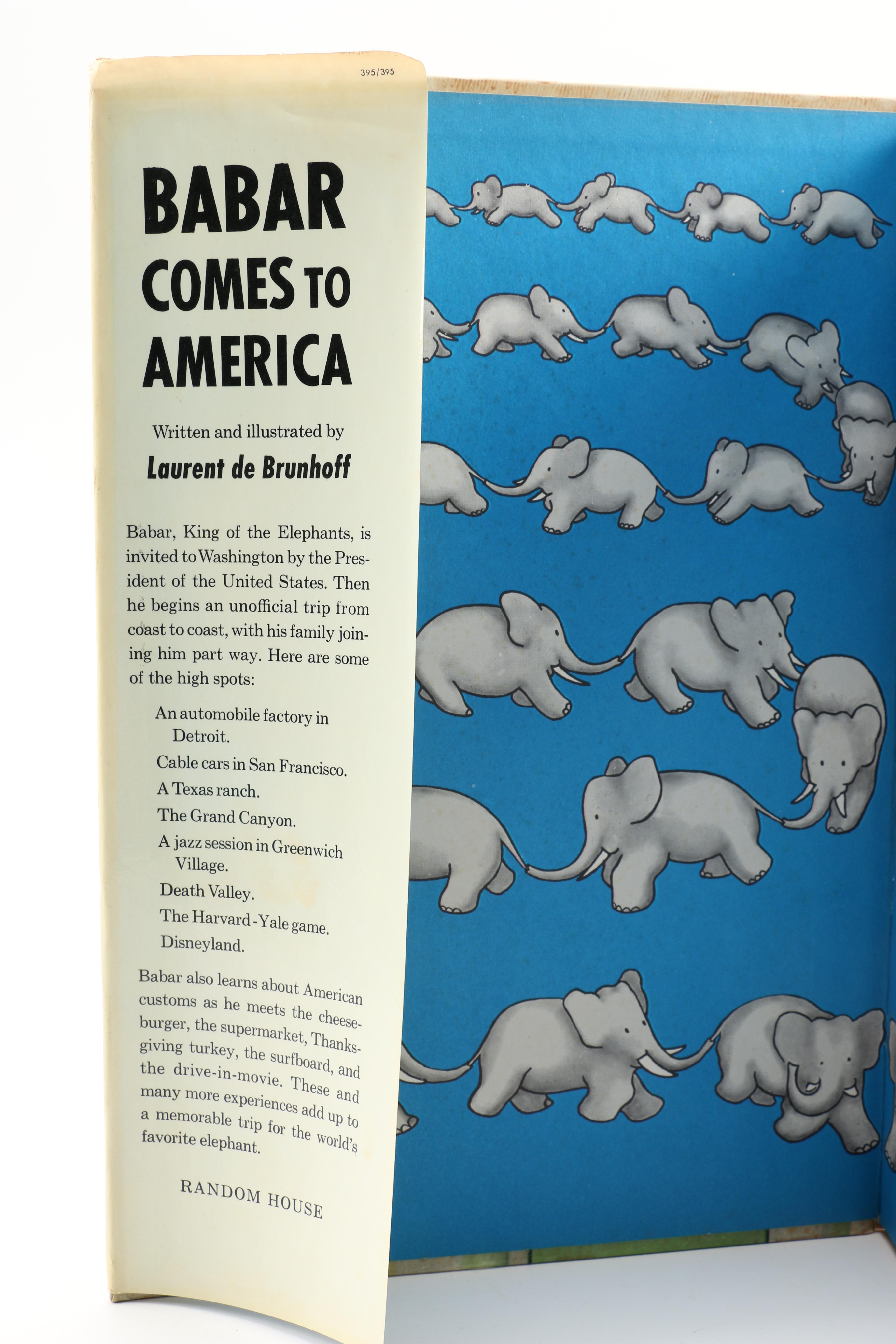 Vintage "Babar the Elephant" Children's Books EBTH