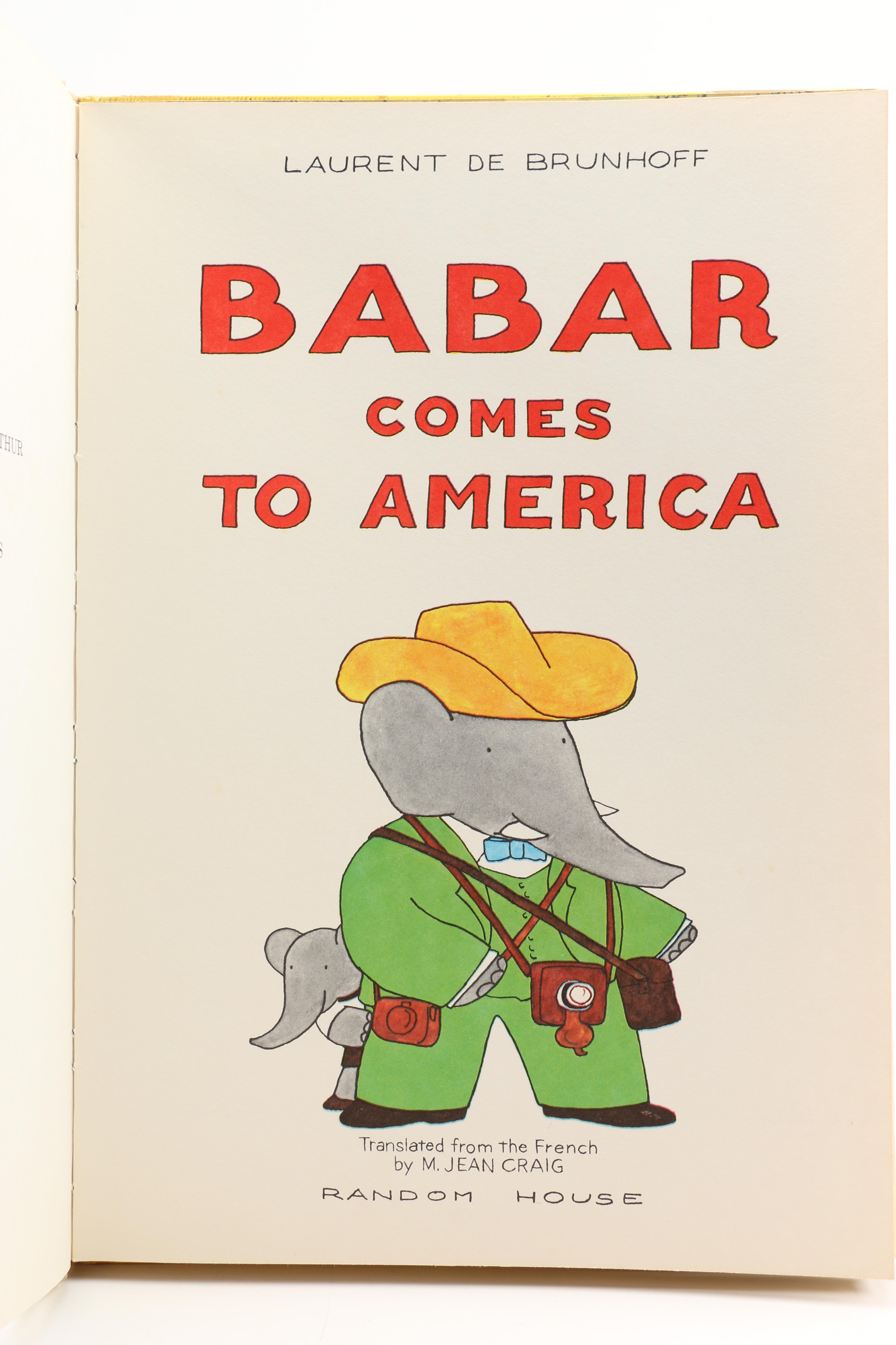 Vintage "Babar the Elephant" Children's Books EBTH