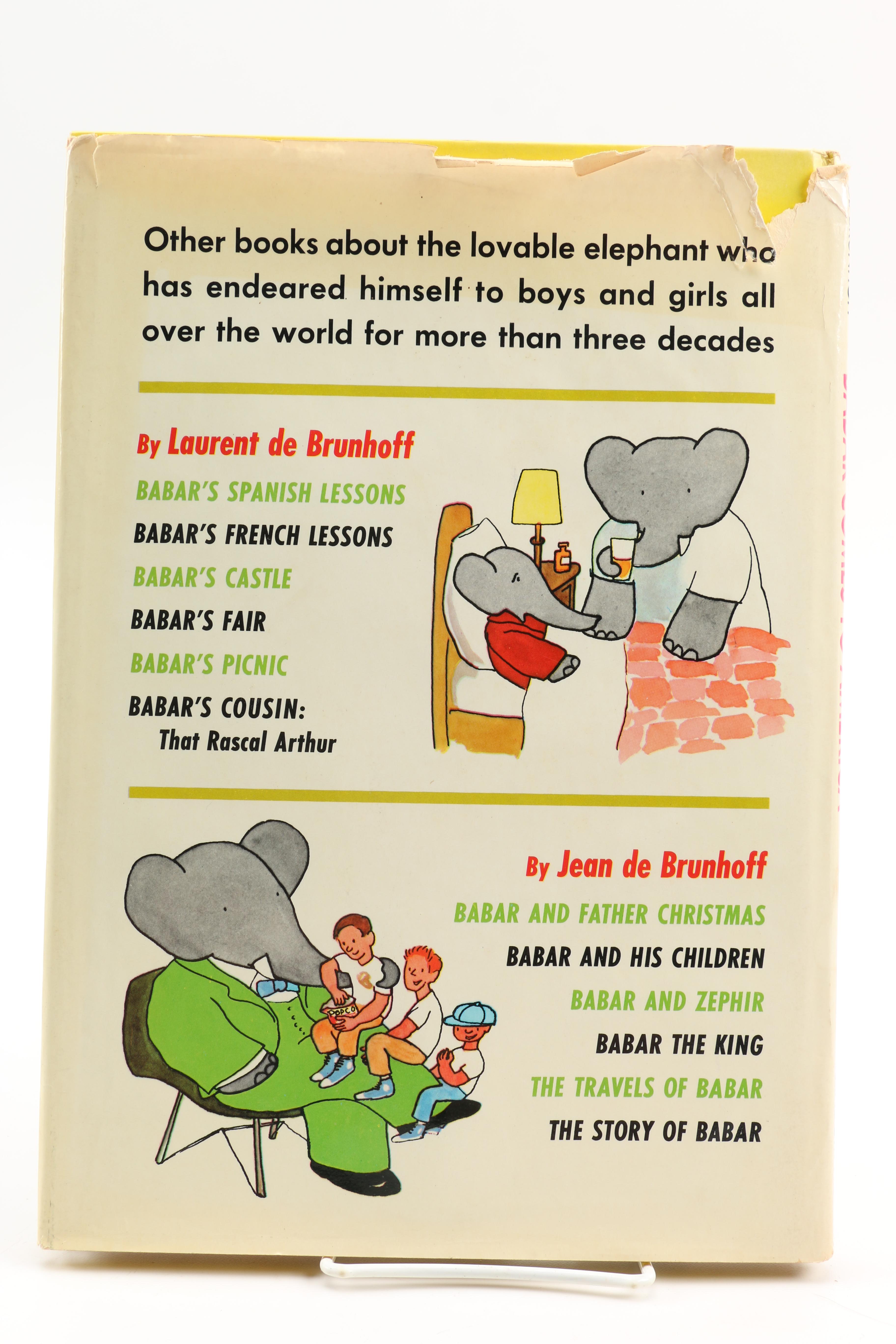 Vintage "Babar the Elephant" Children's Books EBTH