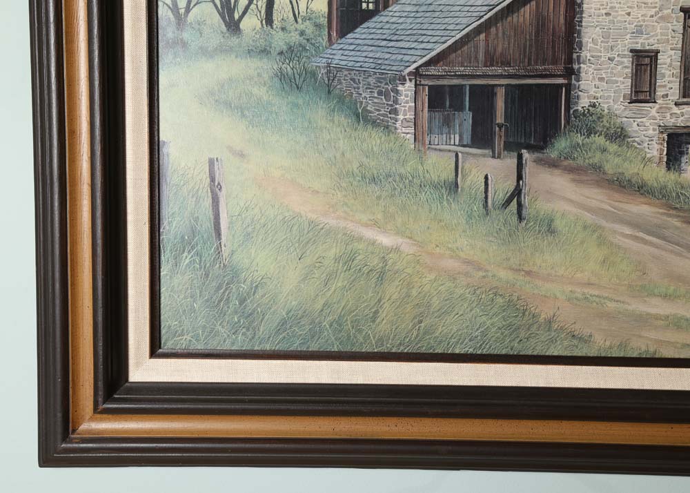 James Peter Cost Giclee Print on Board EBTH