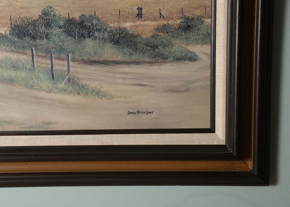 James Peter Cost Giclee Print on Board EBTH