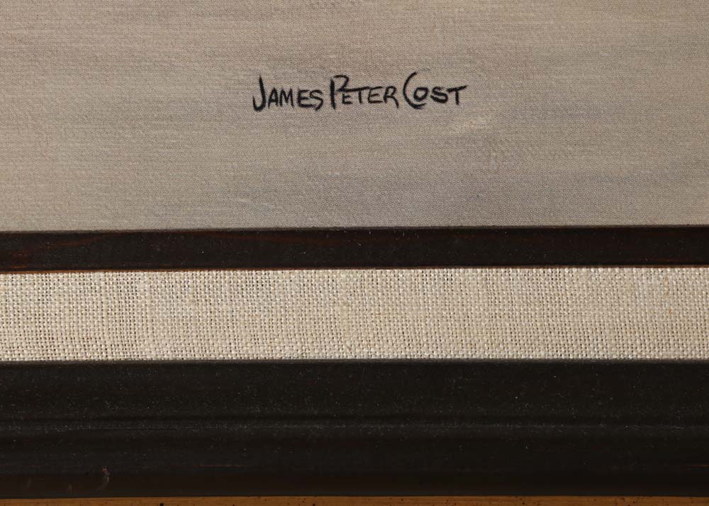 James Peter Cost Giclee Print on Board EBTH