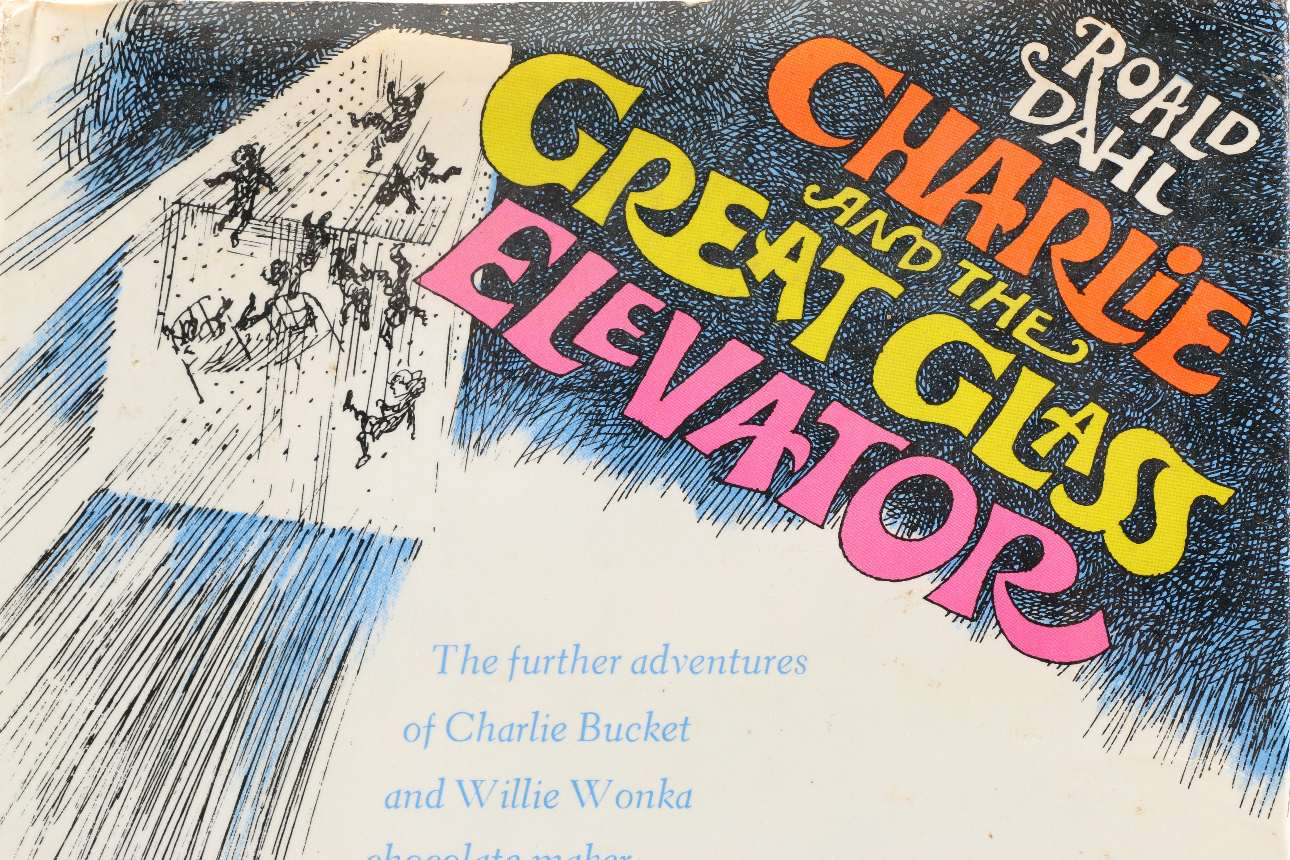 1972 First Edition "Charlie and the Great Glass Elevator" by Roald Dahl
