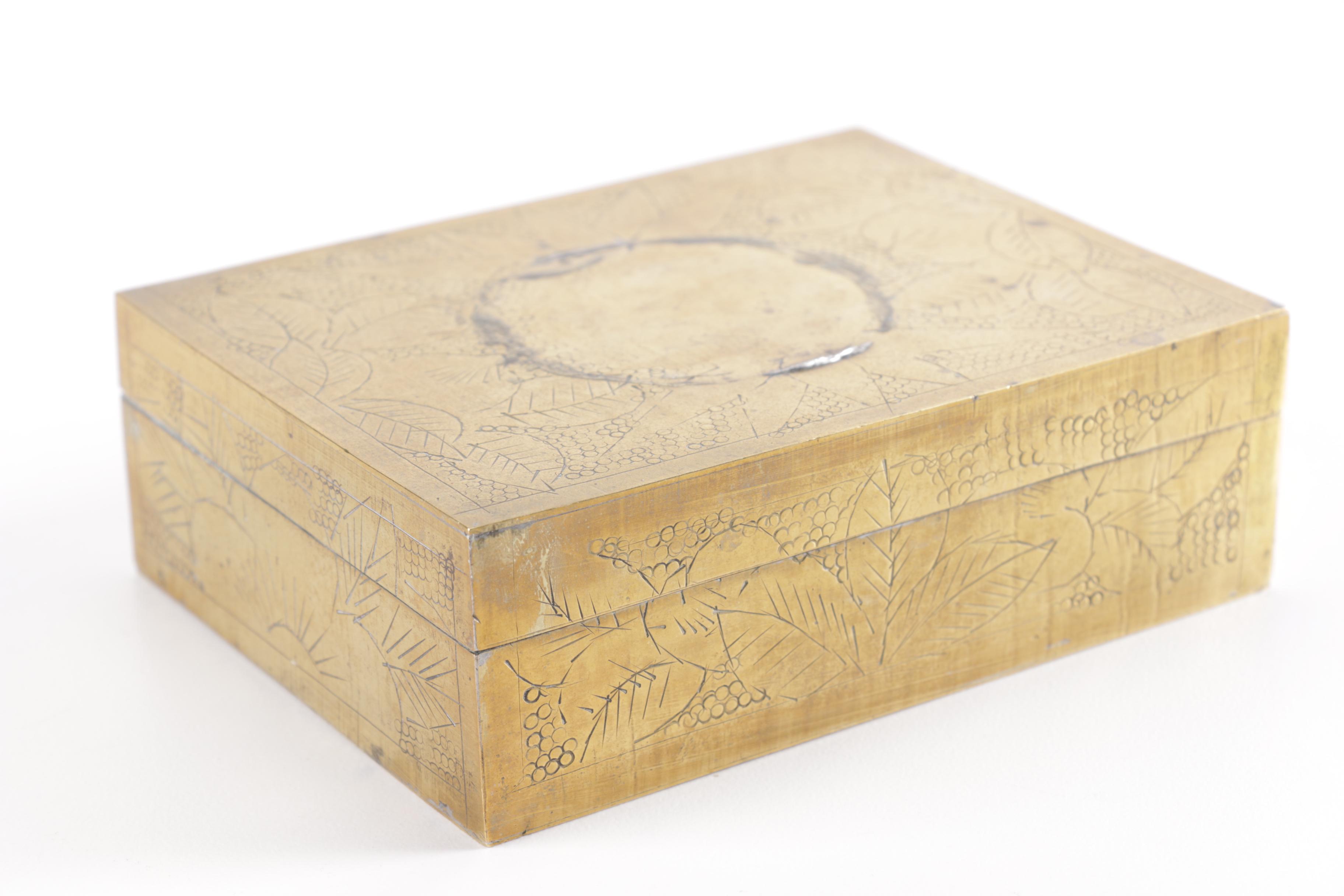 Etched Brass Boxes EBTH