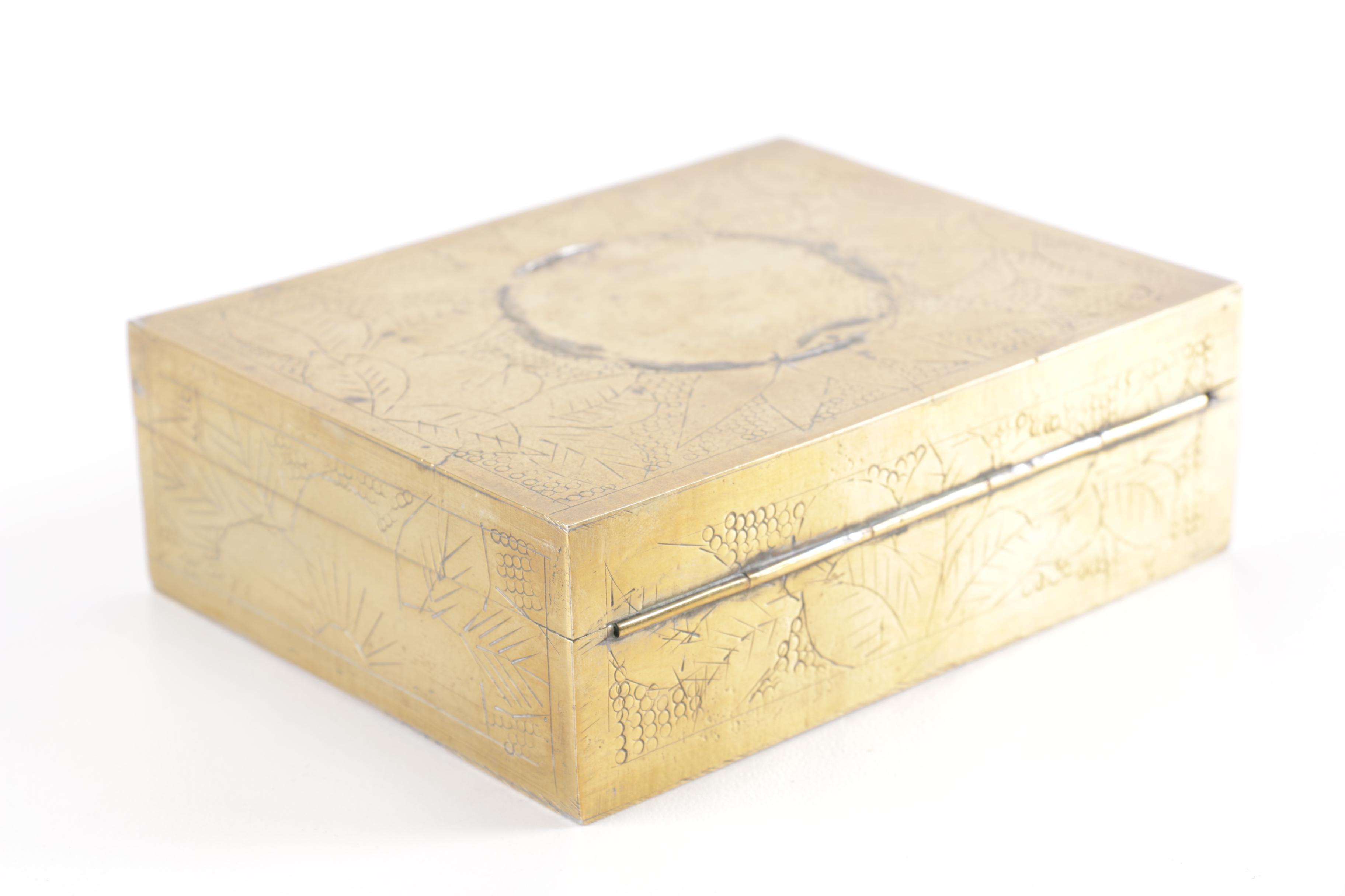Etched Brass Boxes EBTH