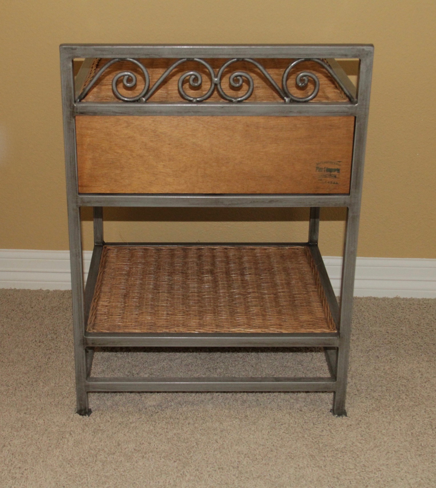 Wicker Bedroom Set Featuring Queen Bed Frame by Pier 1 Imports EBTH