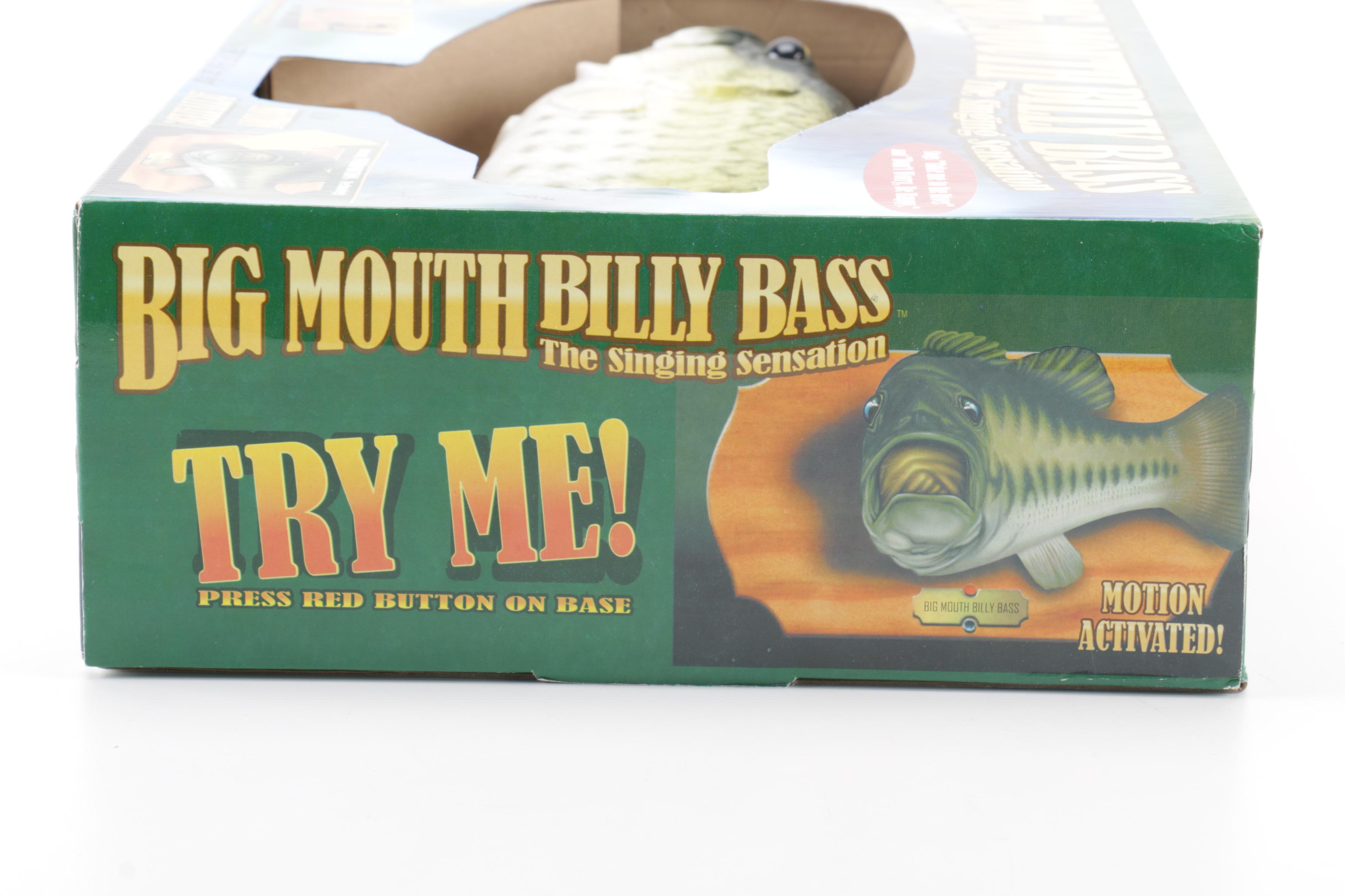 Big Mouth Billy Bass Singing Fish Plaque and Holiday ...