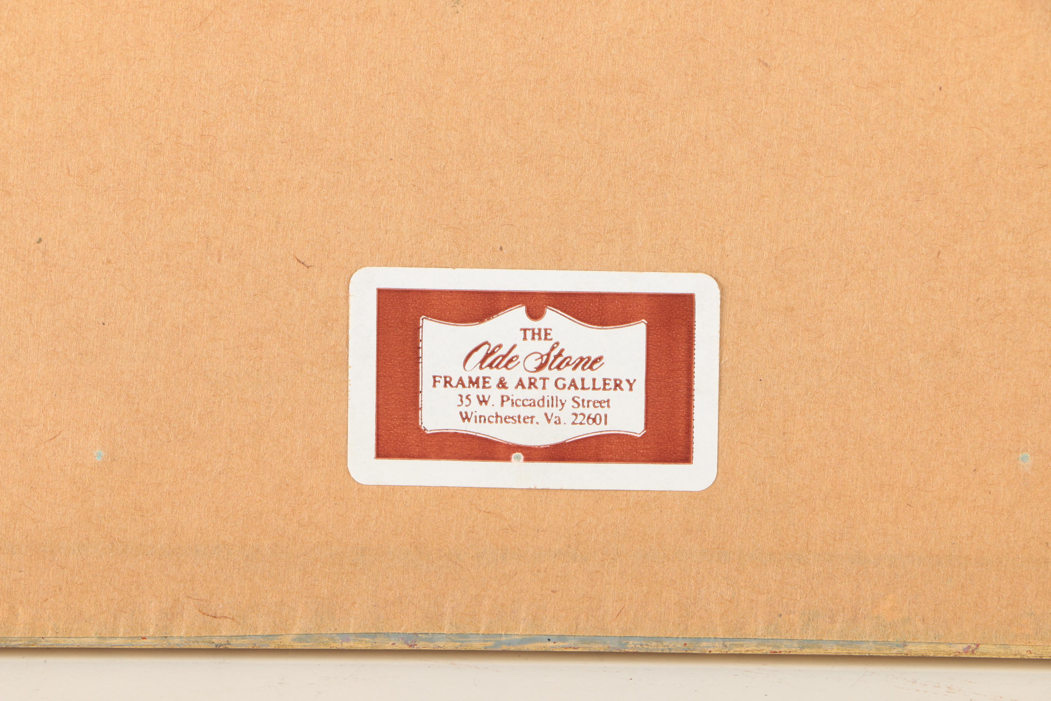 Offset Lithographs on Foil of Thatched Roof Houses EBTH