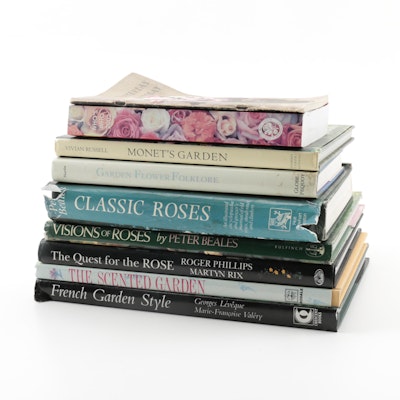 "The Quest for the Rose" and Other Books on Gardens and Gardening