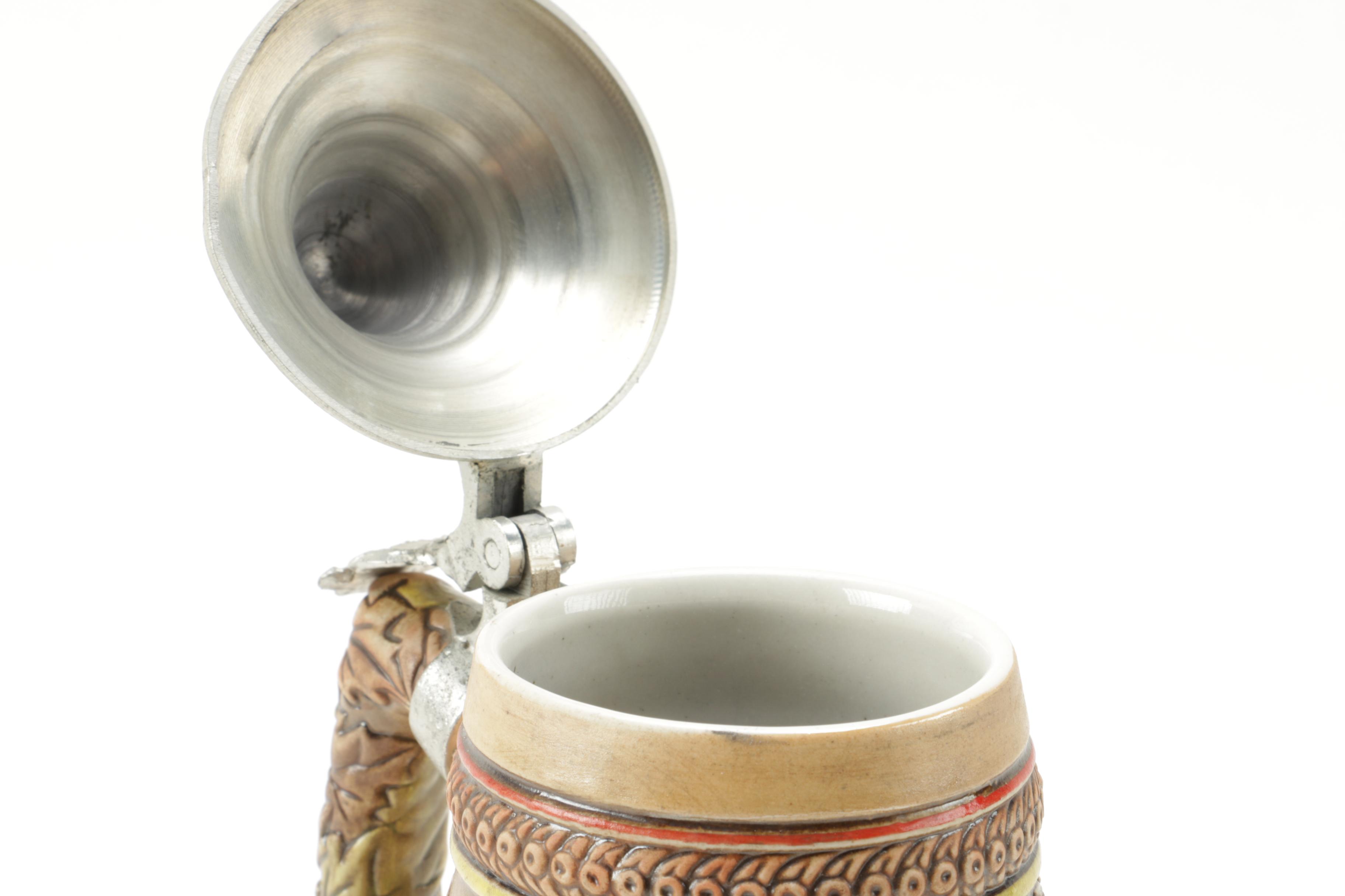 1976 US Bicentennial and Budweiser Centennial Beer Steins EBTH