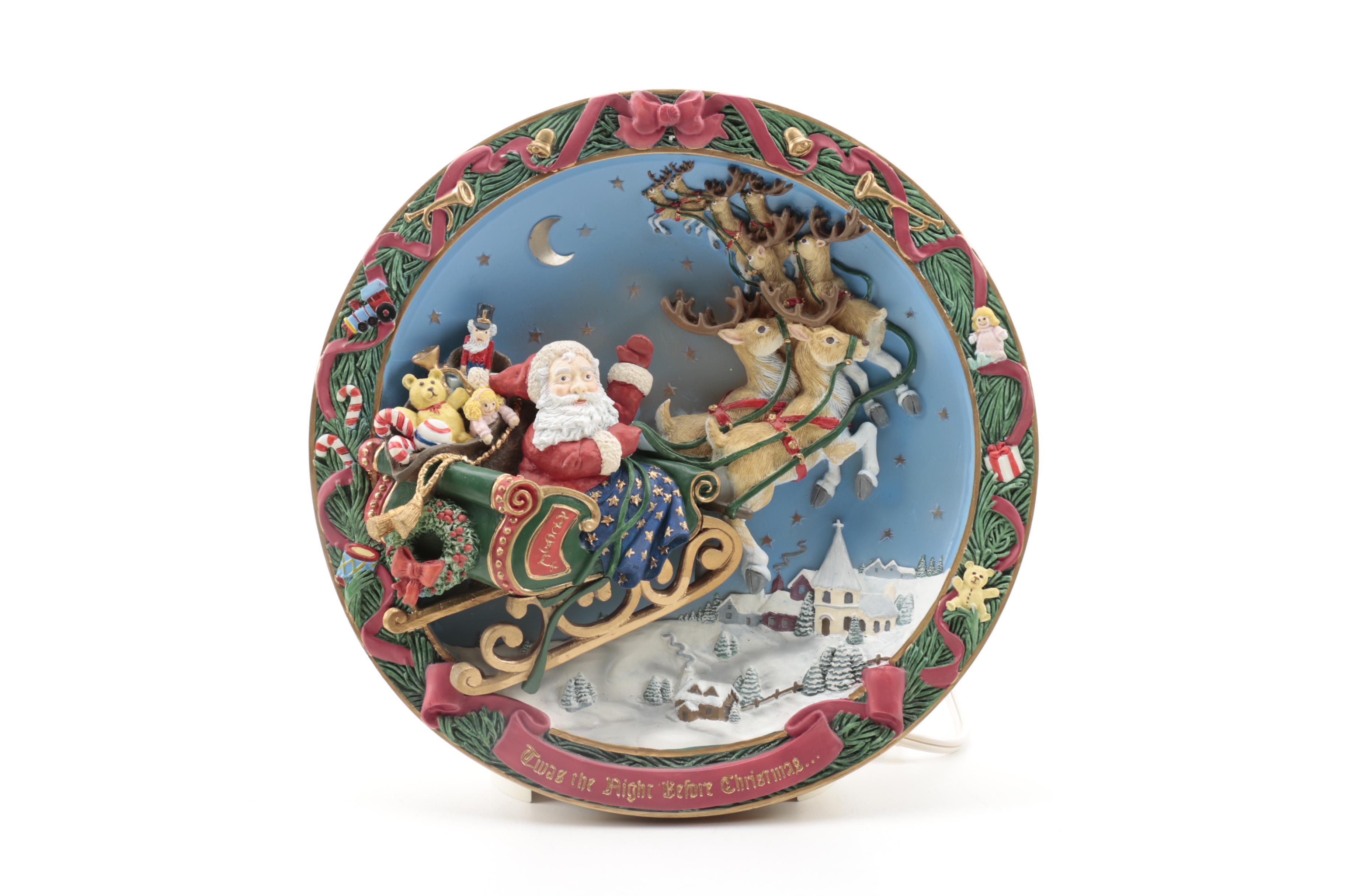 Bradford Exchange Holiday Plates EBTH