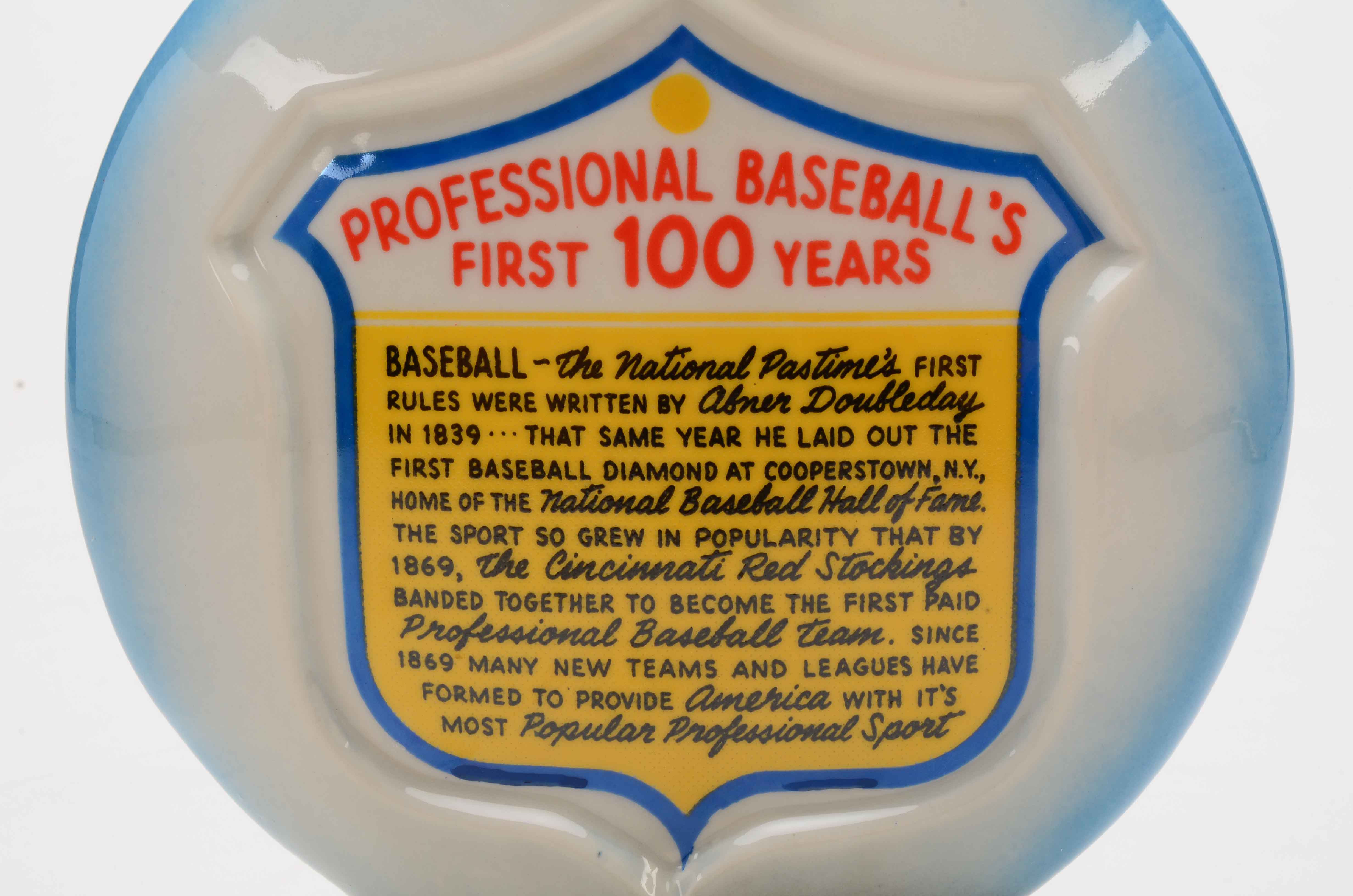 1969 Jim Beam Professional Baseball 100th Anniversary Decanter EBTH