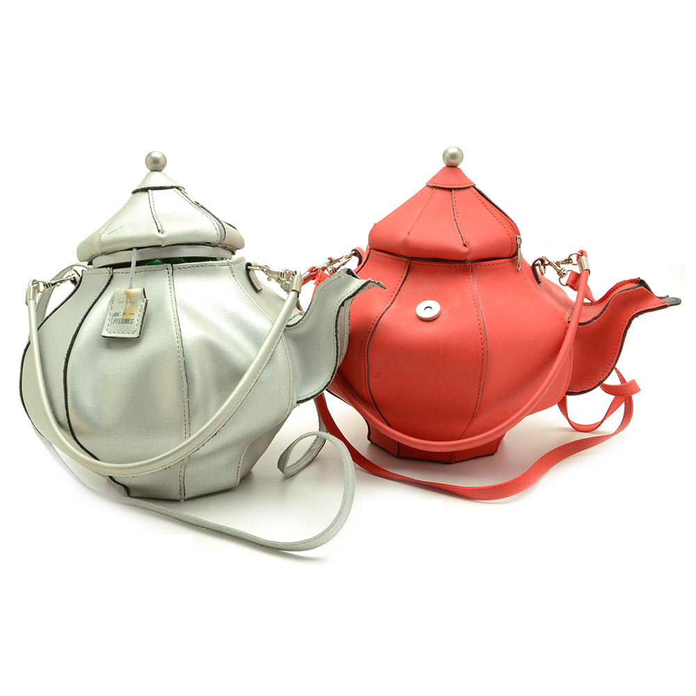 Pair of Teapot Inspired Purses by Pylones EBTH