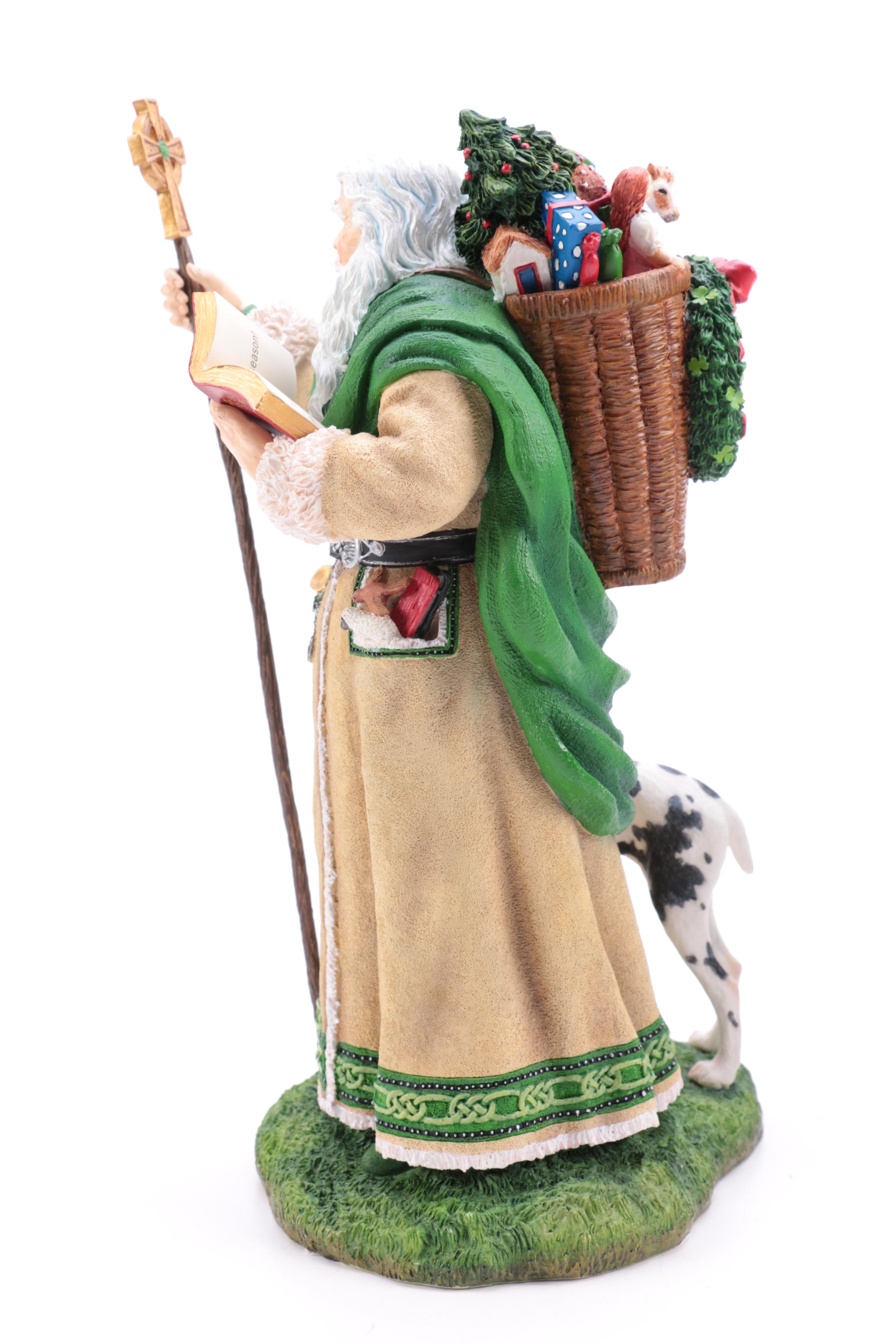 Pipka Limited Edition "Father Christmas of Ireland" and "The Irish