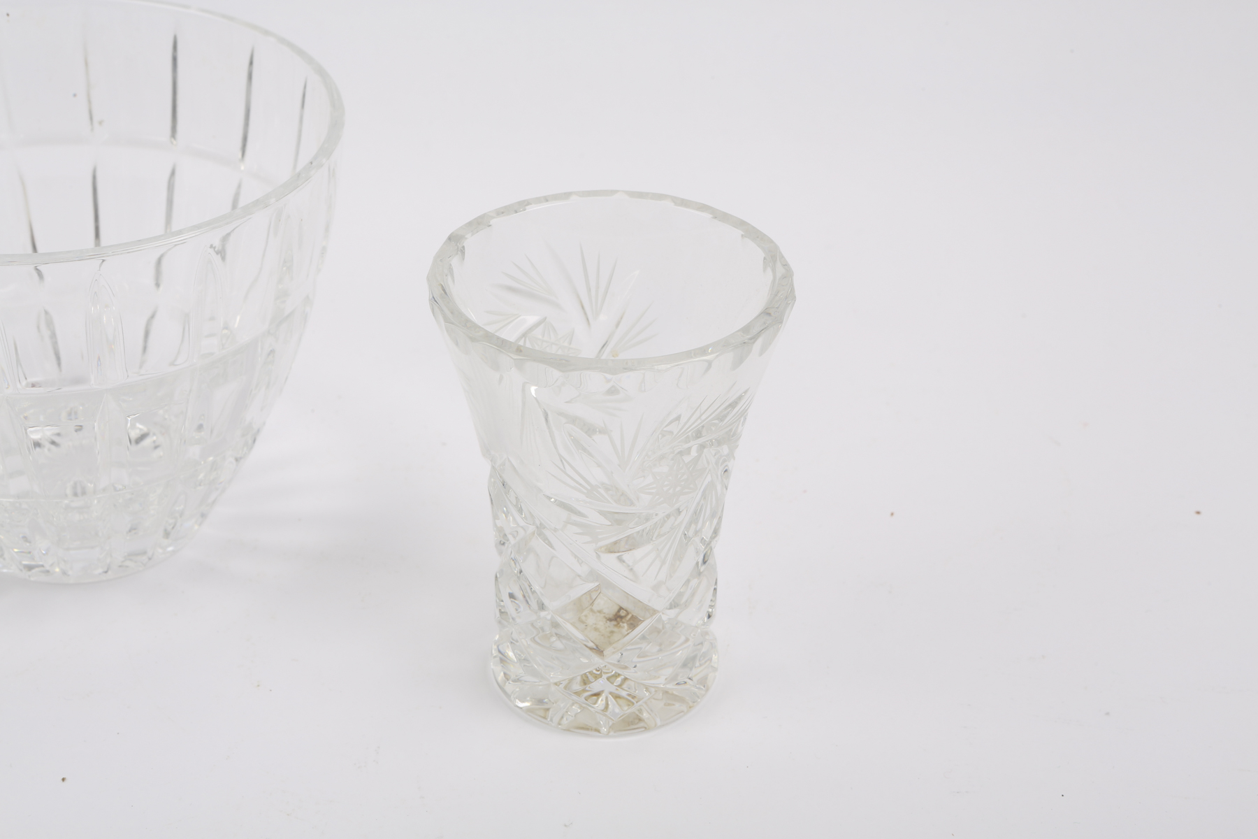 Grouping of Crystal Vases EBTH