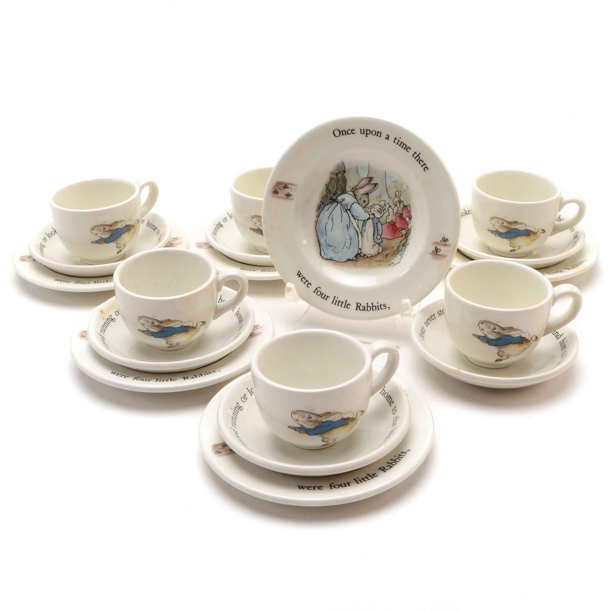 Wedgwood Beatrix Potter "Peter Rabbit" Tea Sets EBTH