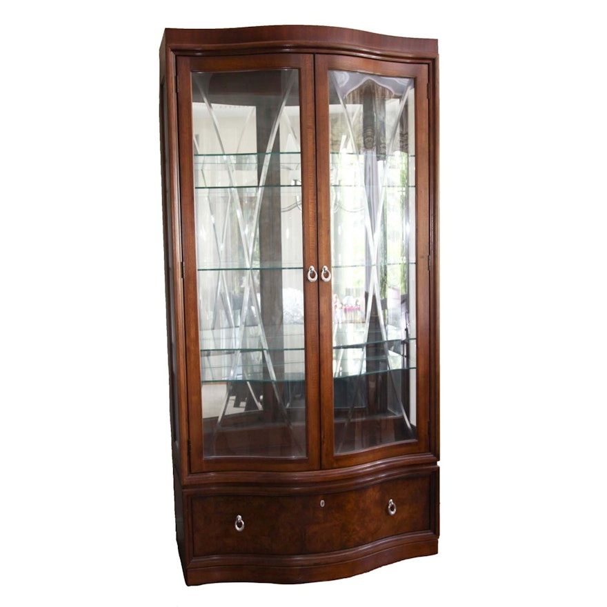 Thomasville Curio Cabinet Ebth