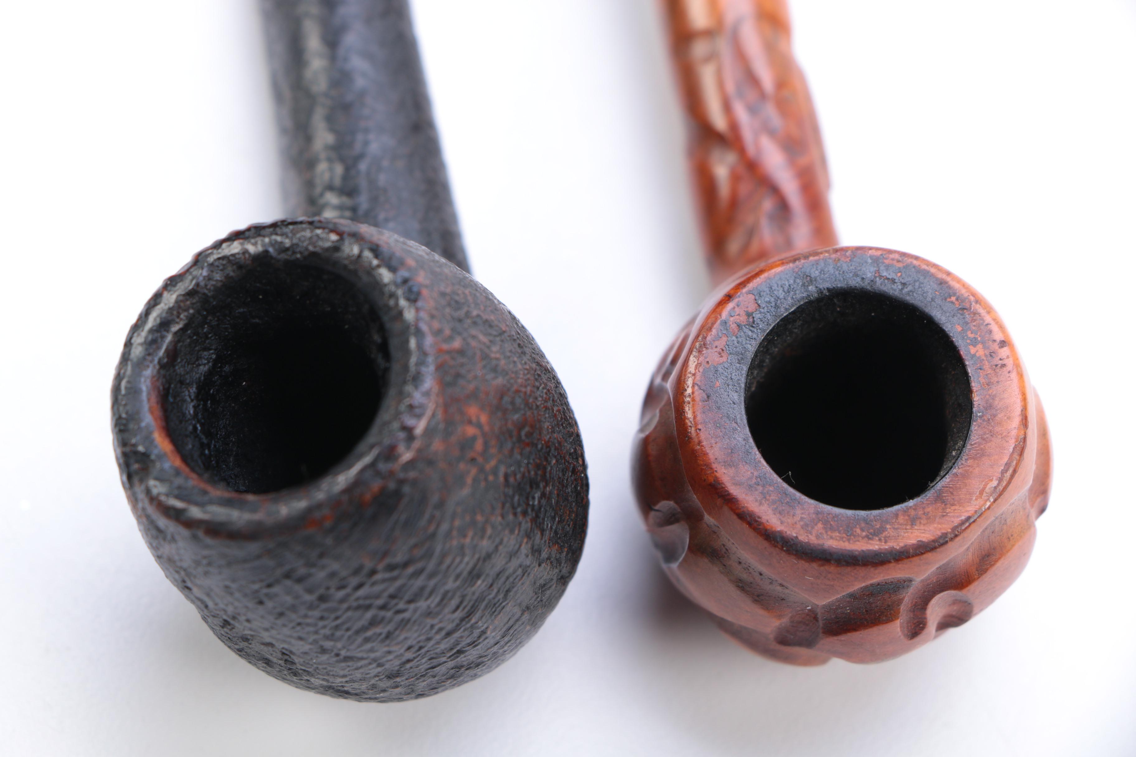 Vintage Humidor Pipe Stand and Tobacco Jar EBTH