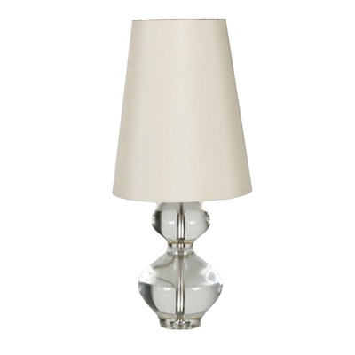 Jonathan Adler Claridge Lantern Table Lamp With Silk Shade